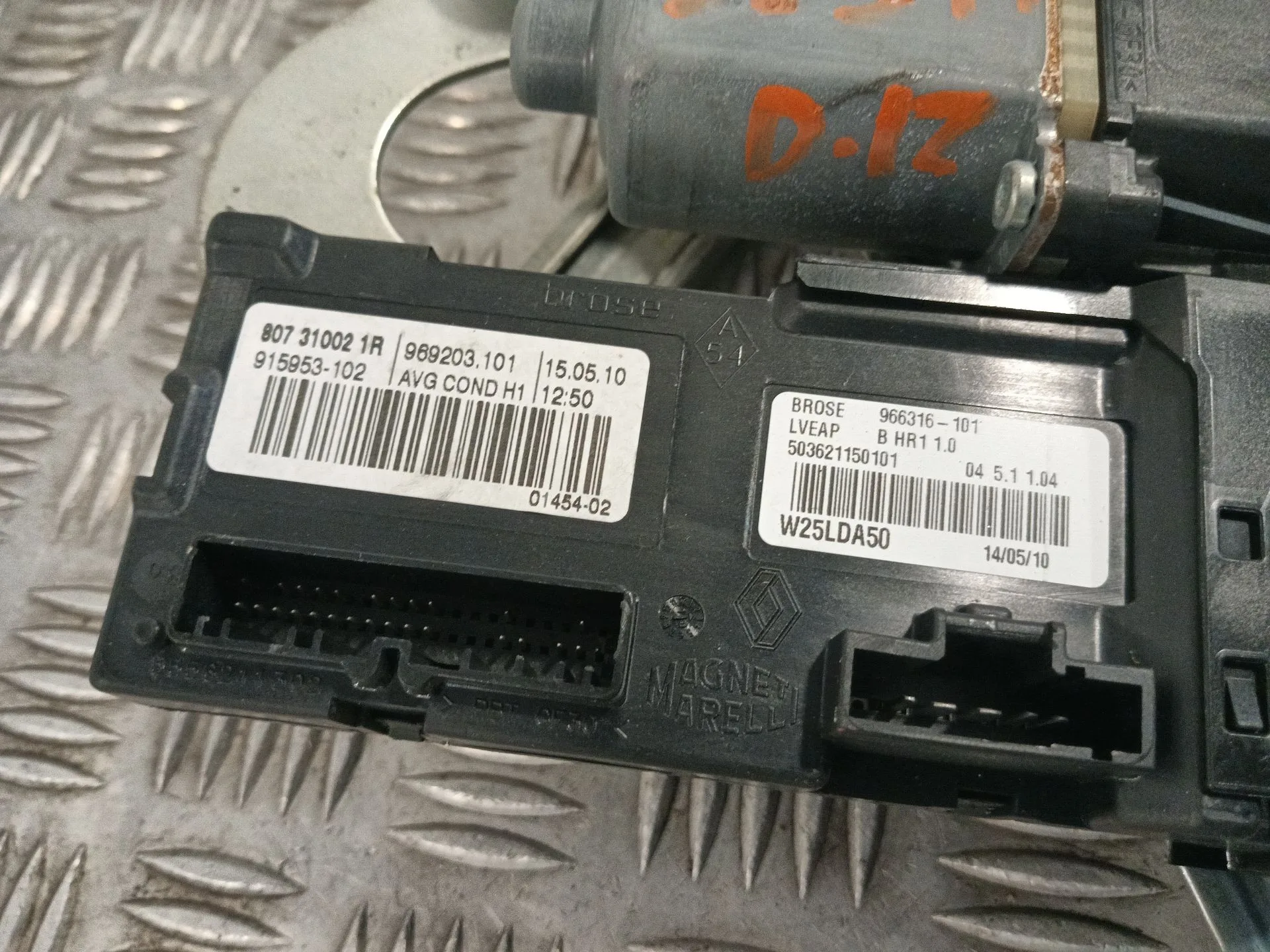 Elevalunas Delantero Izquierdo para Renault Scenic Iii (Jz0/1_)