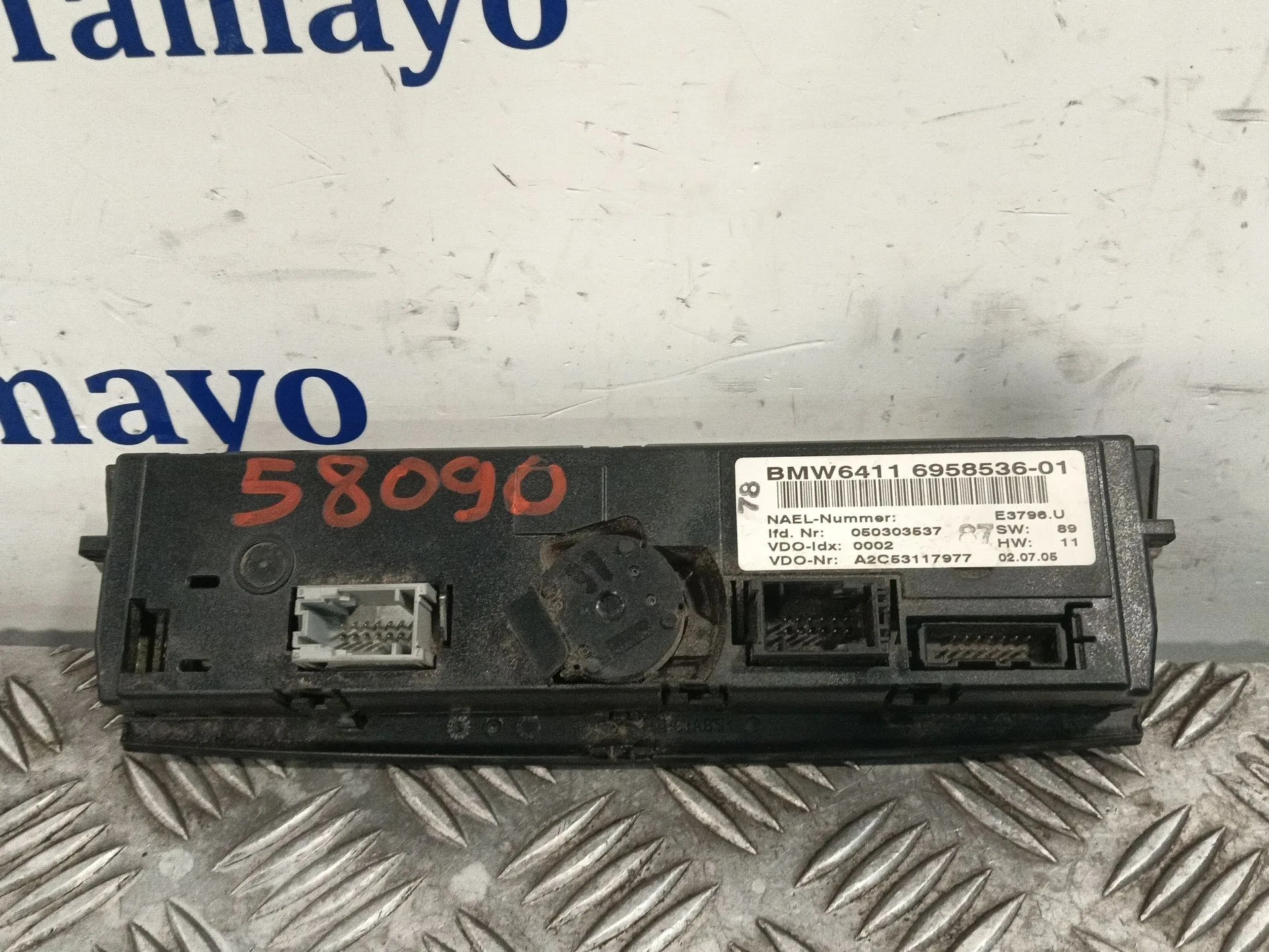 Mando Climatizador para Bmw Serie 1 Berlina (E81/E87)