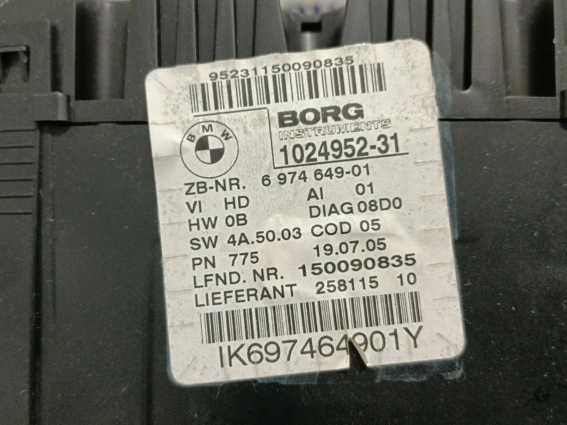 Cuadro Instrumentos para Bmw Serie 1 Berlina (E81/E87)