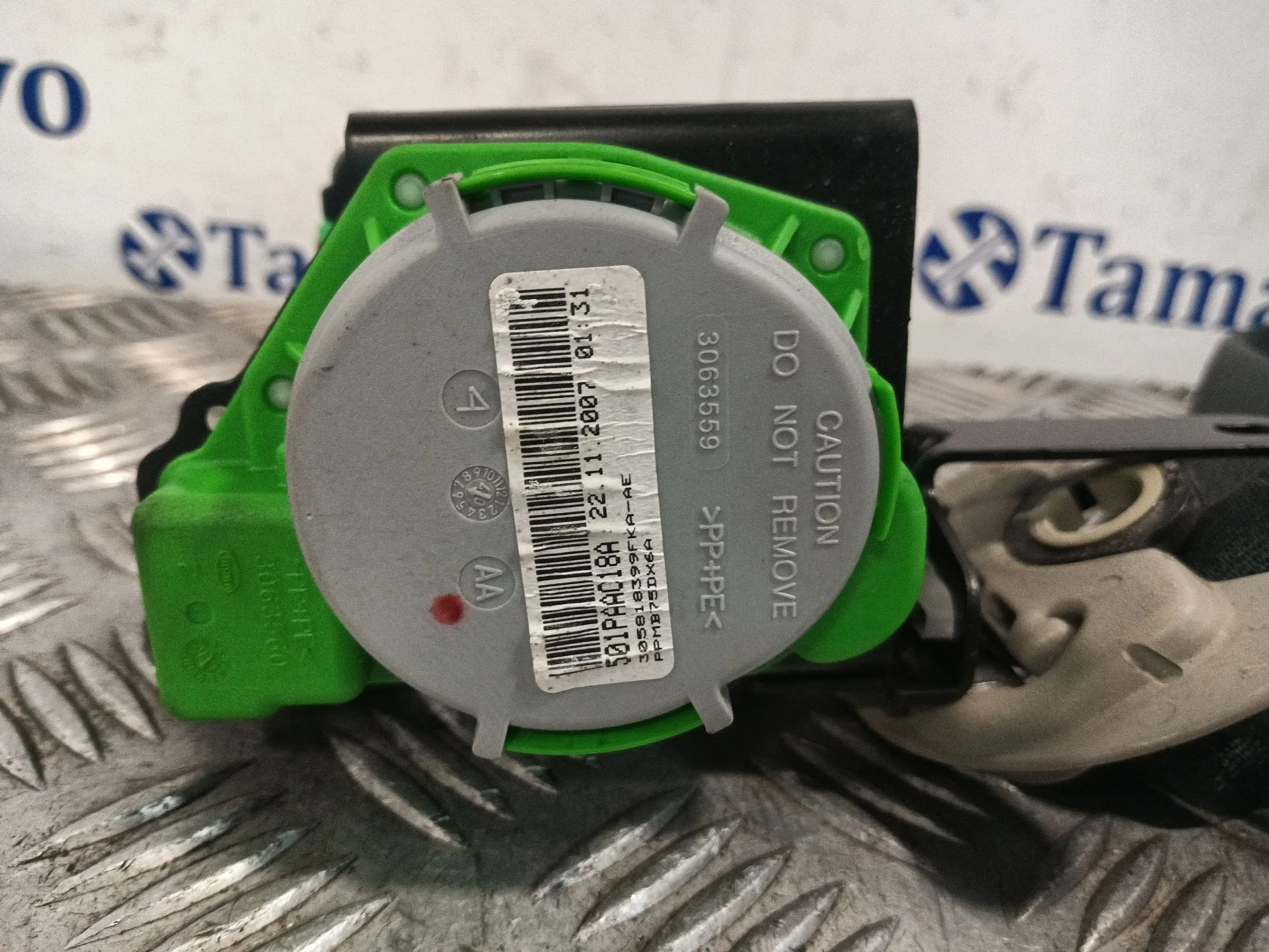 Cinturon Seguridad Delantero Derecho para Toyota Auris