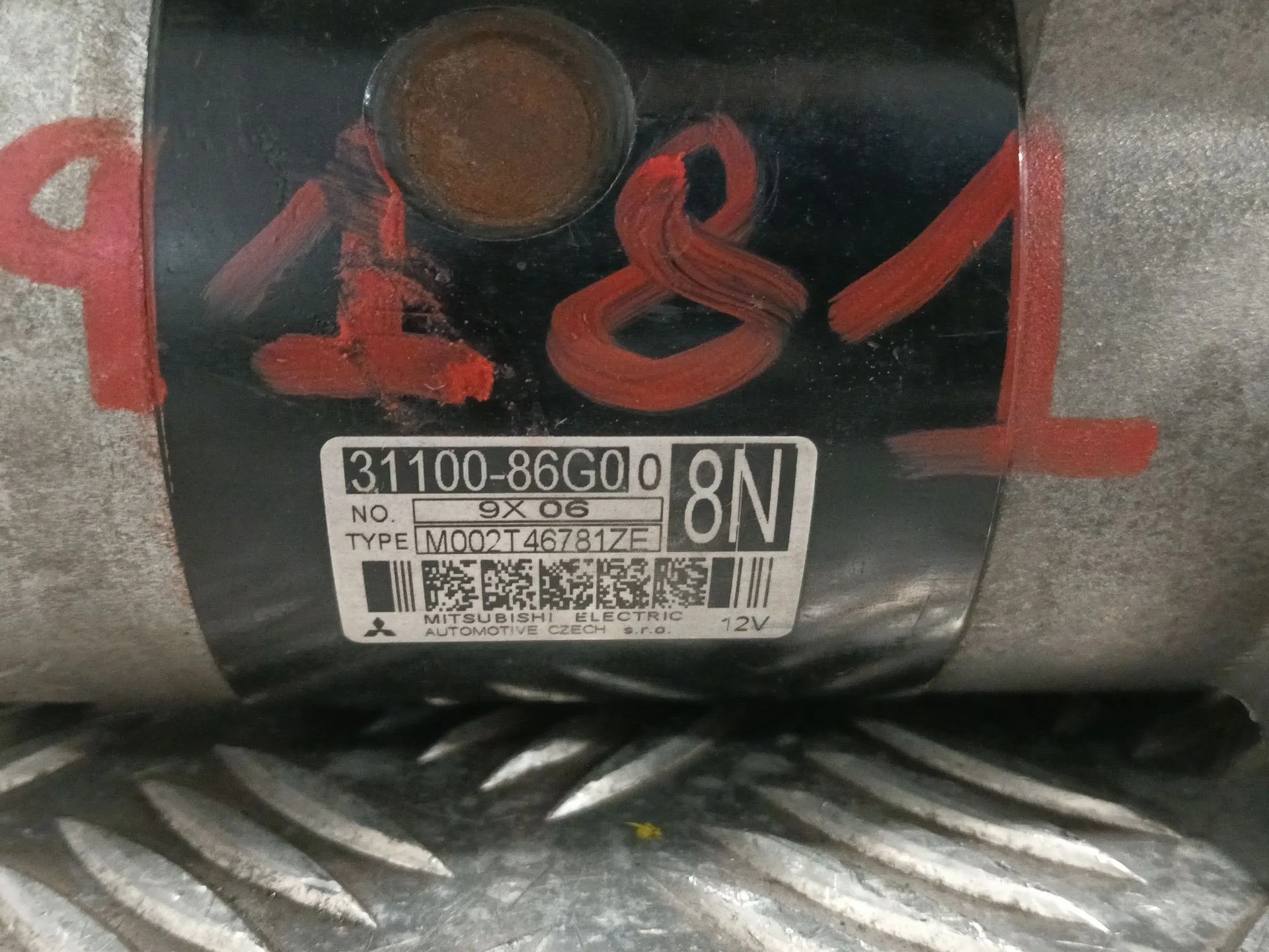 Motor Arranque para Suzuki Swift Iii (Mz, Ez)