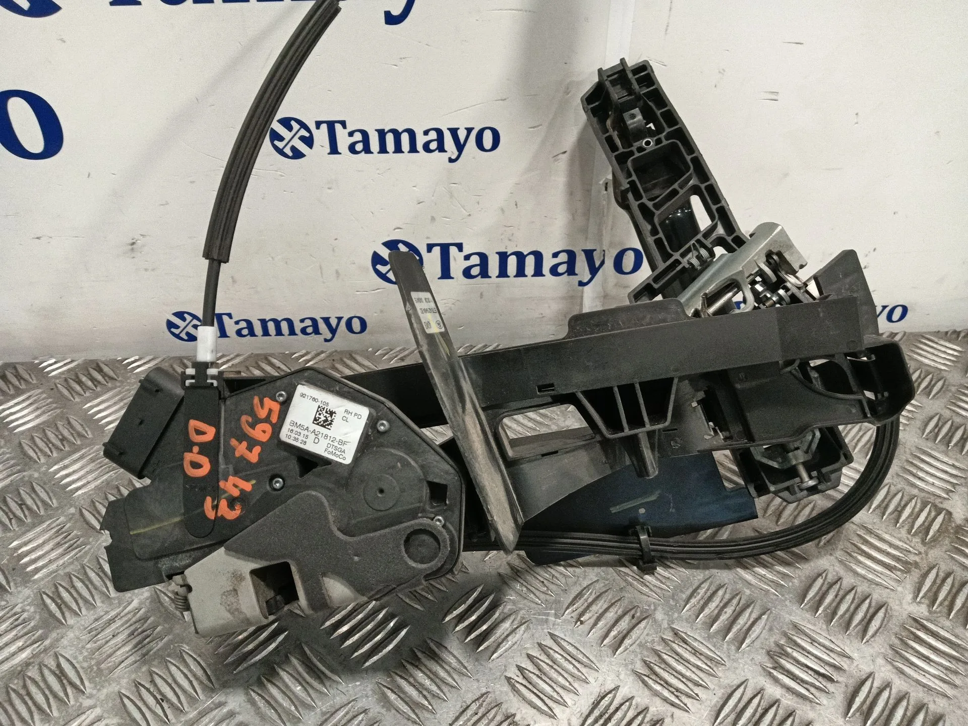 Cerradura Puerta Delantera Derecha para Ford Tourneo Courier B460 Monospace