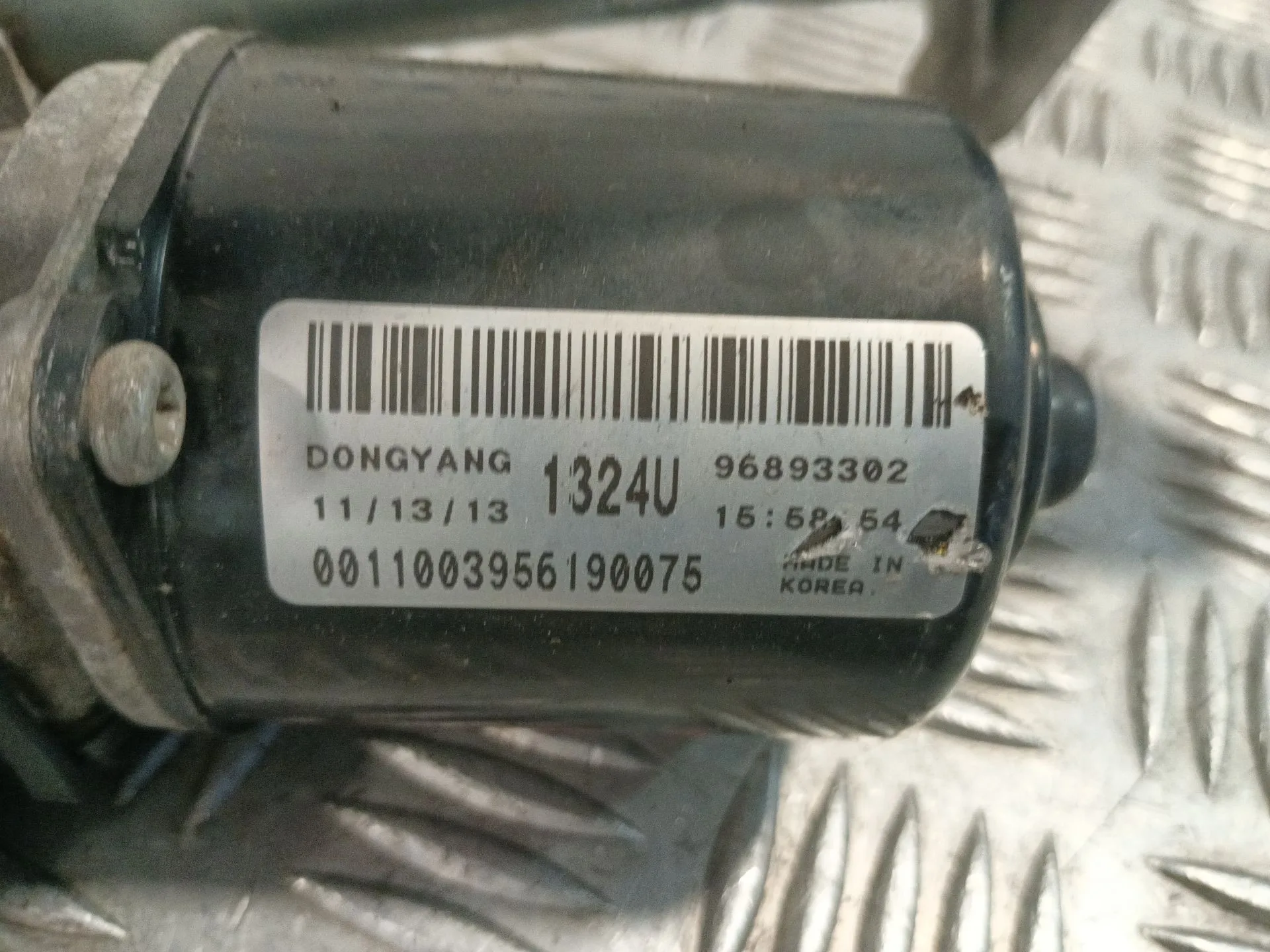 Motor Limpia Delantero para Chevrolet Cruze Hatchback (J305)
