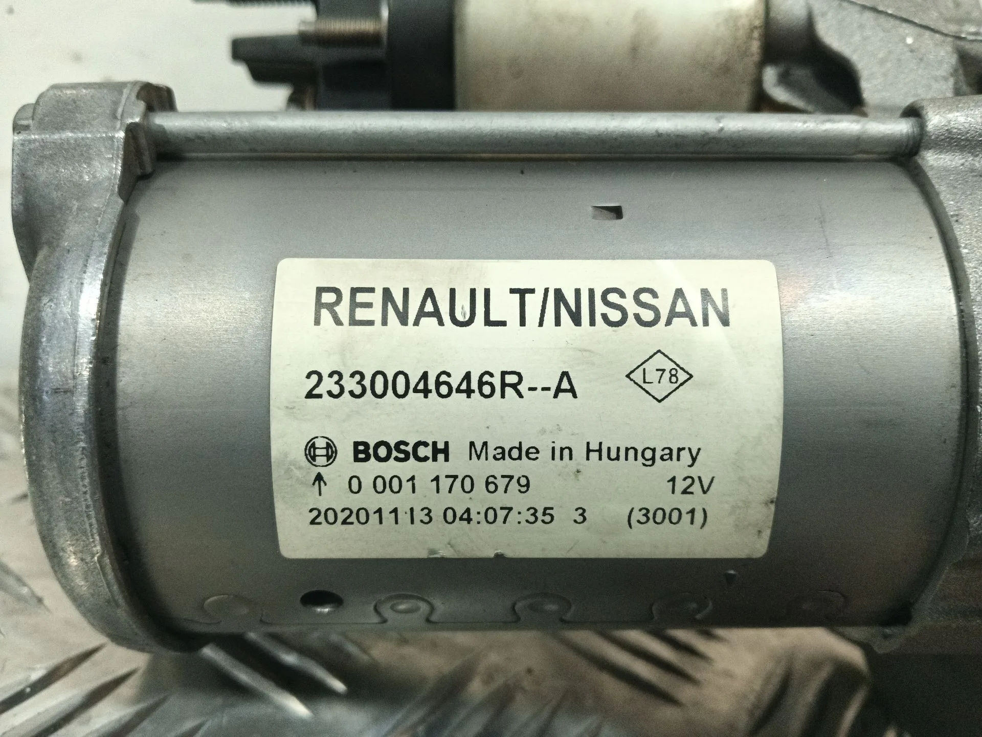 Motor Arranque para Dacia Sandero