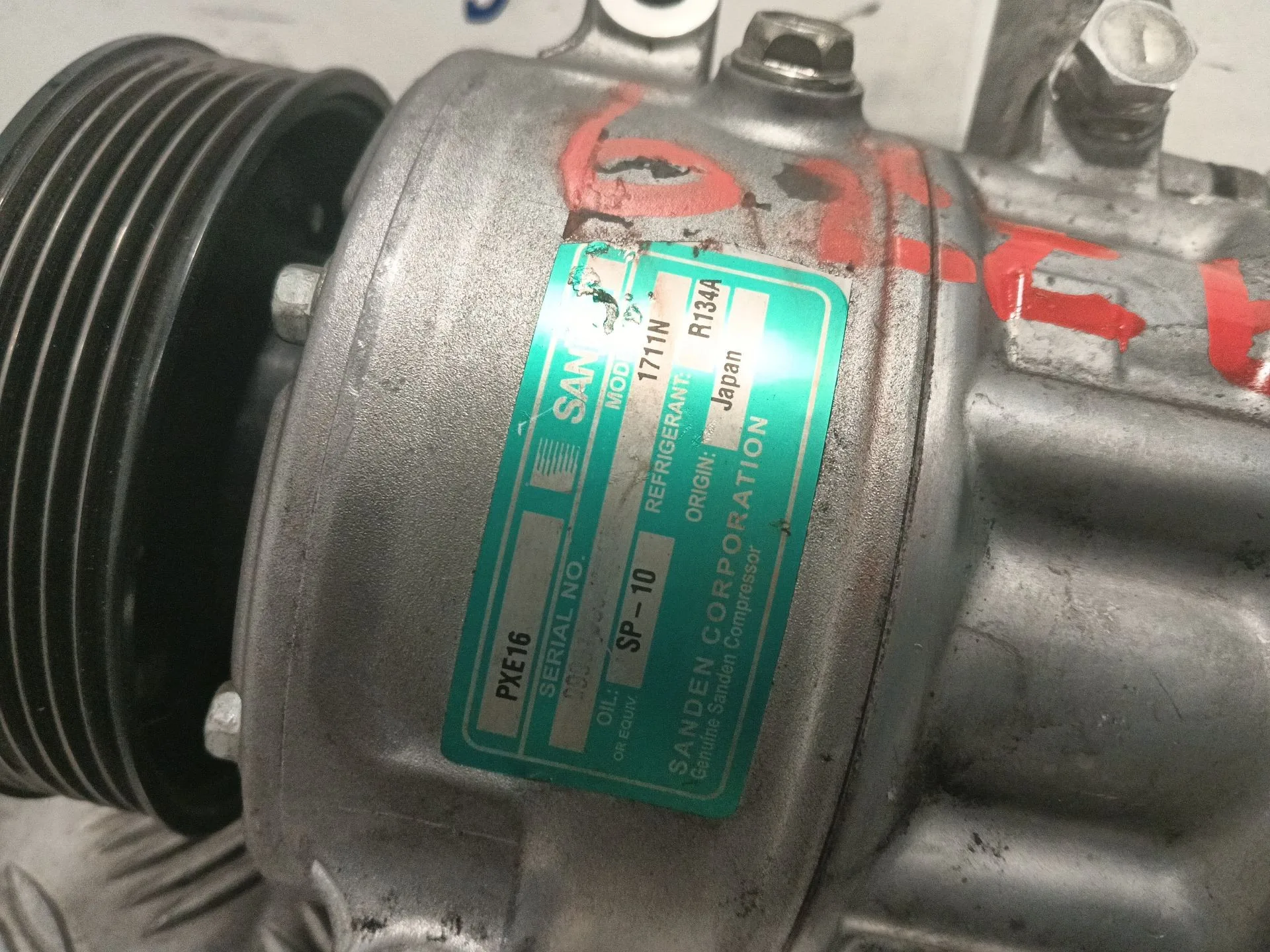 Compresor Aire Acondicionado para Audi A3 Sportback (8Pa)