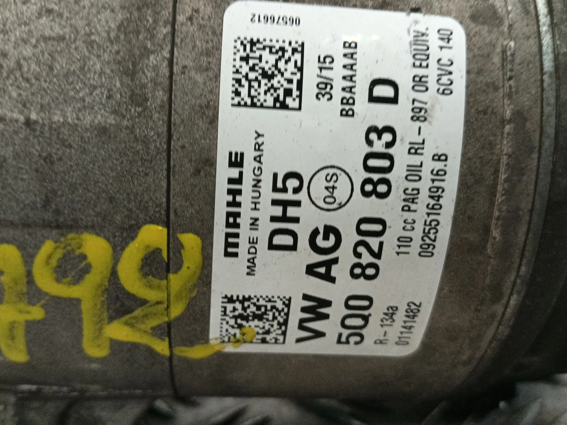 Compresor Aire Acondicionado para Seat Leon (5F1)