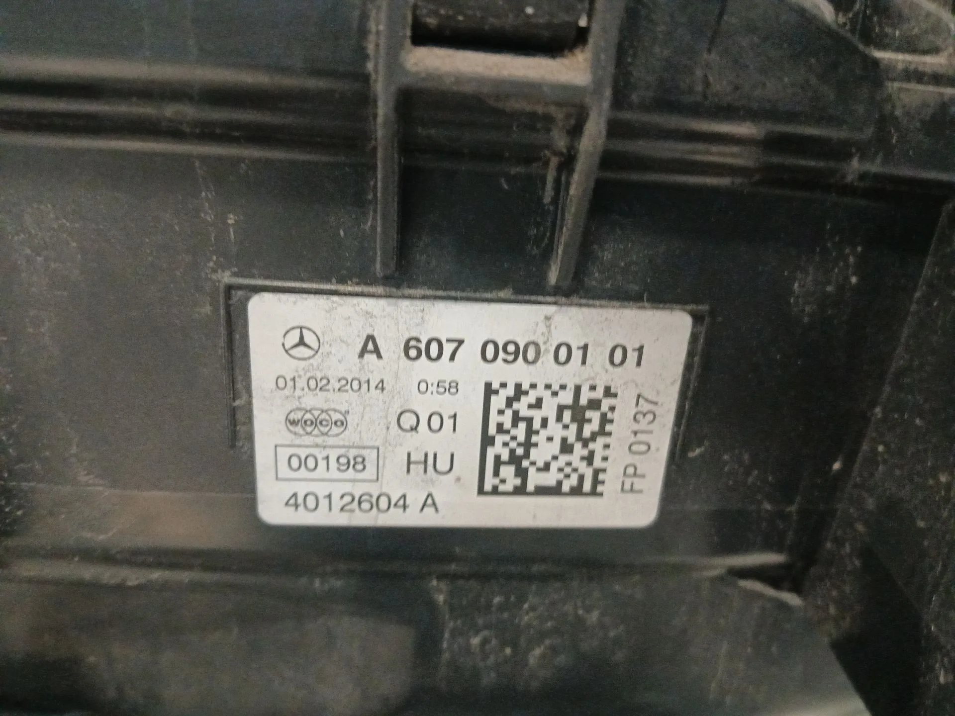 Carcasa Filtro Aire para Mercedes-Benz Clase A (W176)