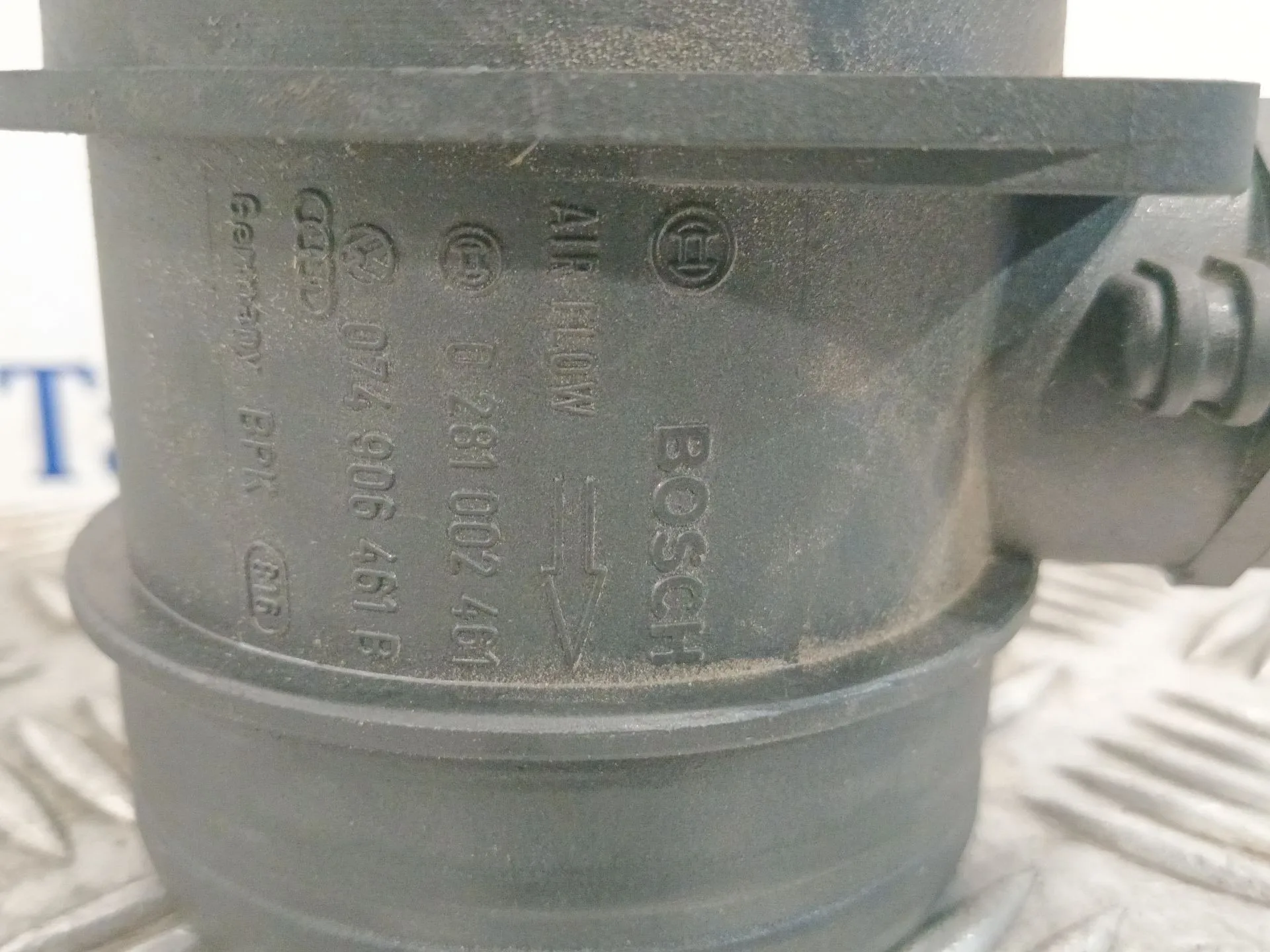 Caudalimetro para Audi A3 Sportback (8Pa)