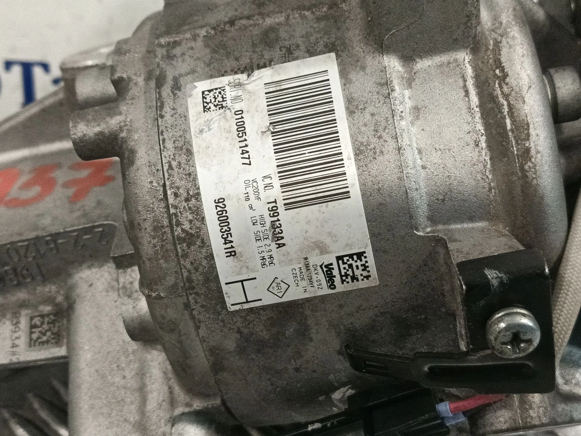 Compresor Aire Acondicionado para Dacia Sandero