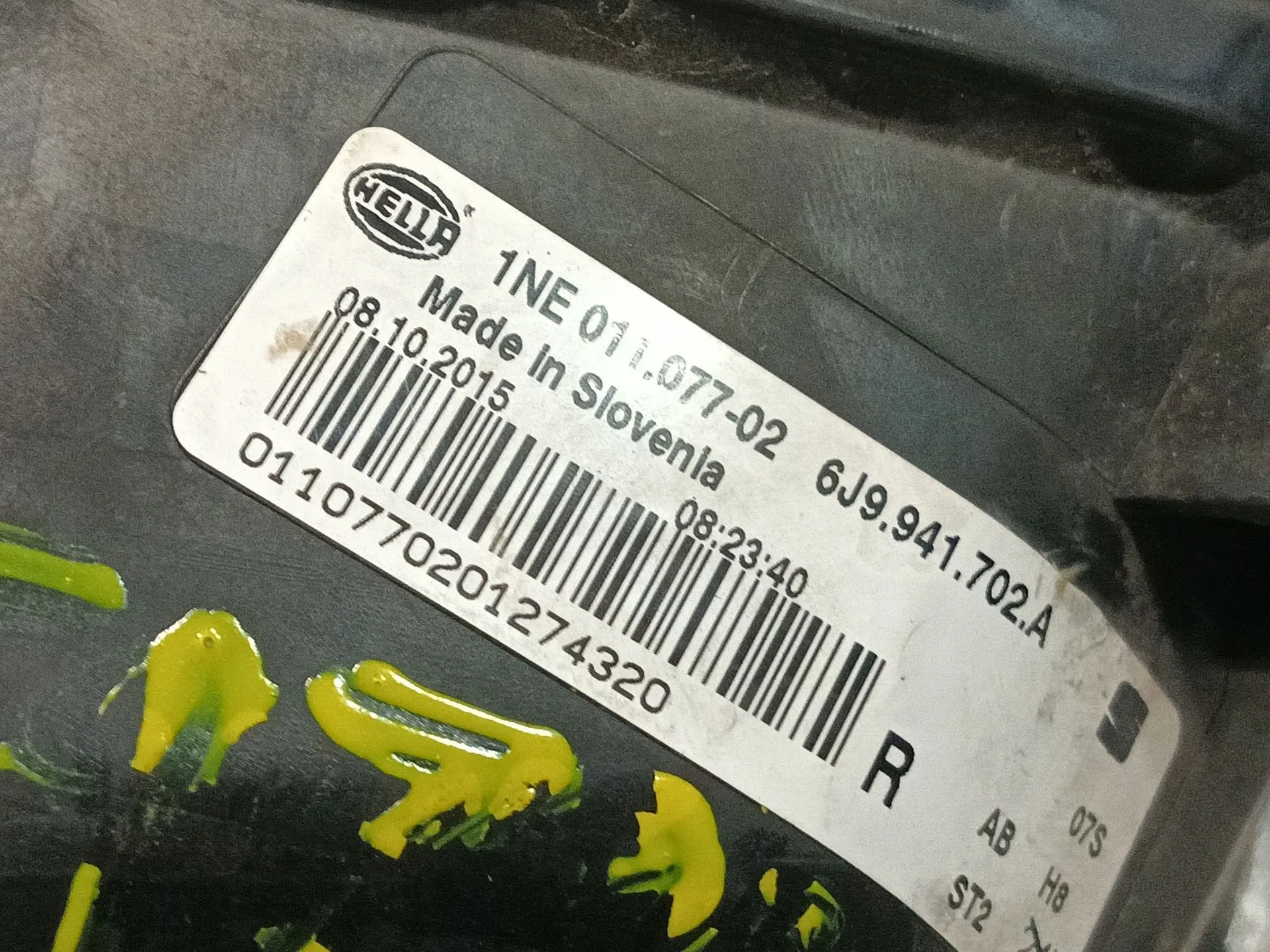 Faro Antiniebla Derecho para Seat Leon (5F1)