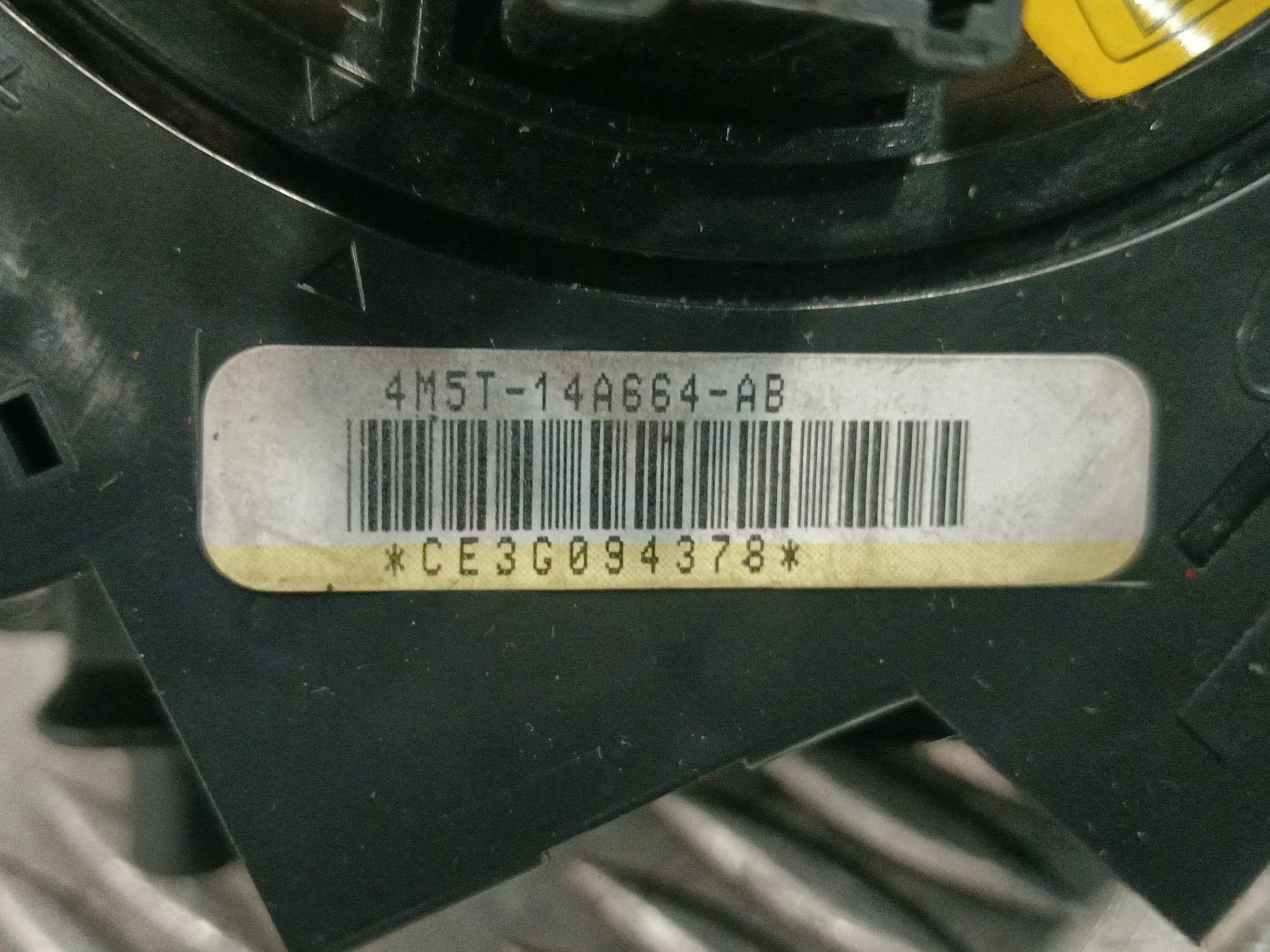 Anillo Airbag para Ford Kuga I
