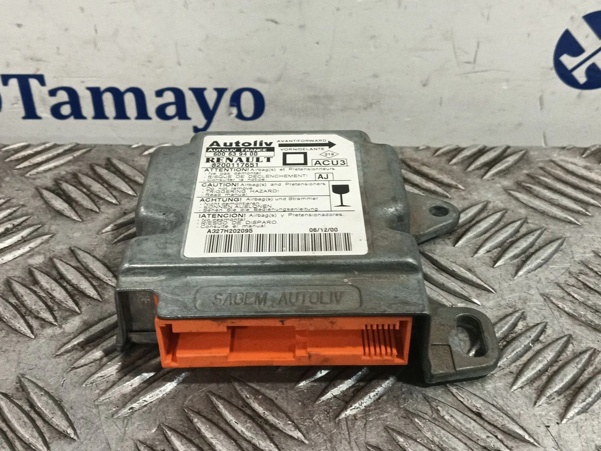 Centralita Airbag para Renault Megane I (Ba0/1_)