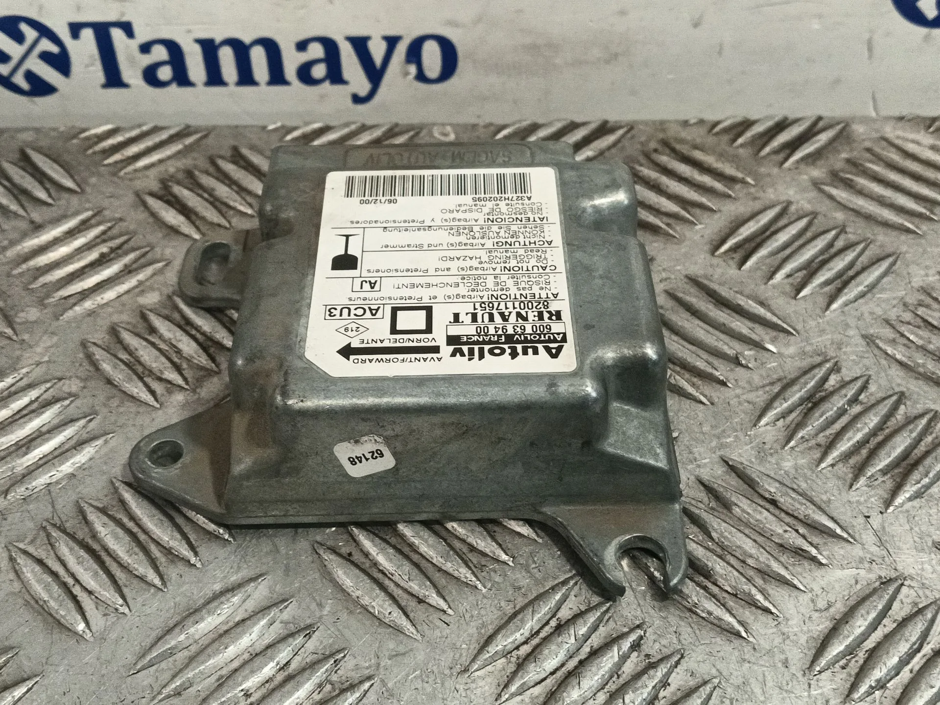 Centralita Airbag para Renault Megane I (Ba0/1_)