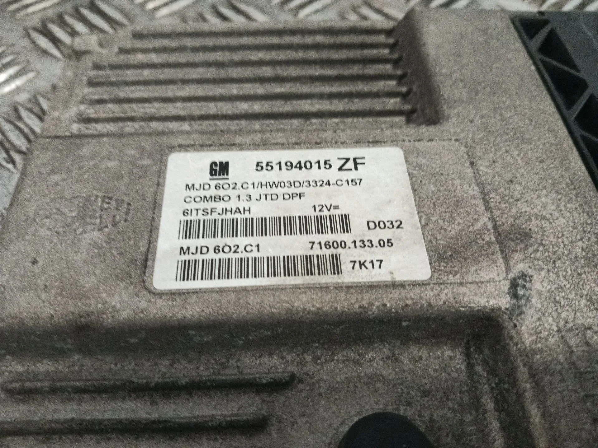 Centralita Motor Uce para Opel Combo (Corsa C)