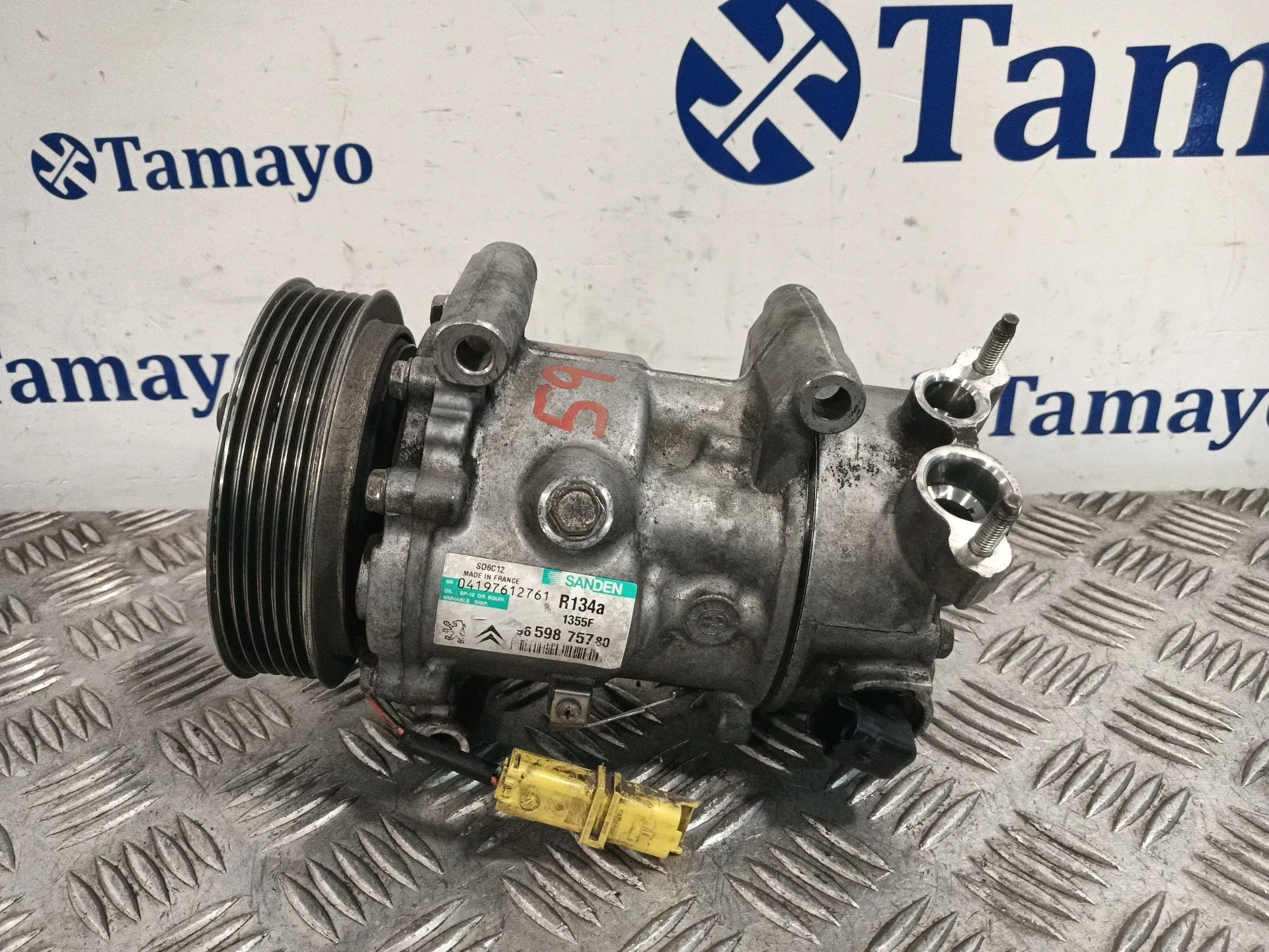 Compresor Aire Acondicionado para Peugeot 207/207+ (Wa_, Wc_)