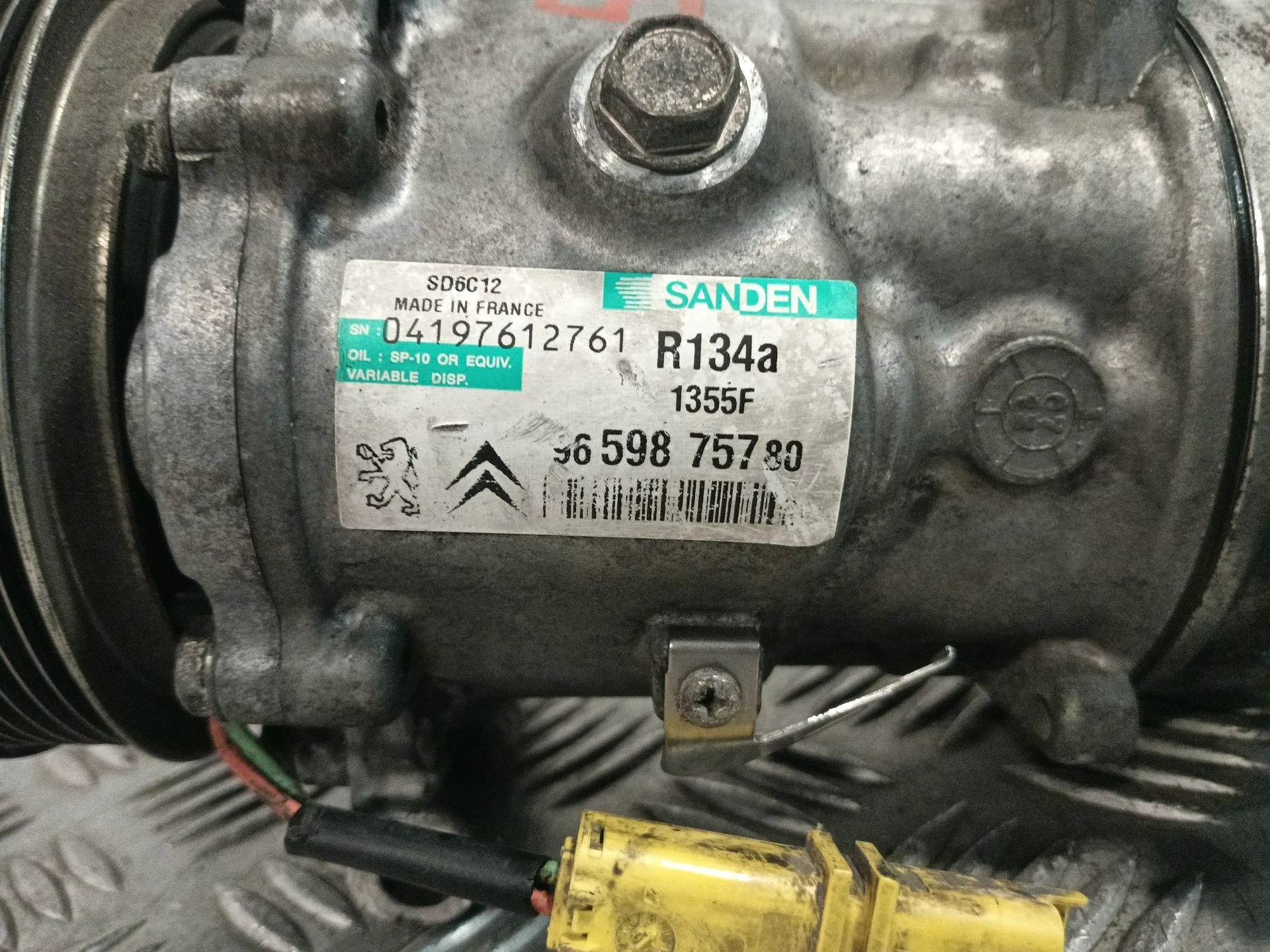Compresor Aire Acondicionado para Peugeot 207/207+ (Wa_, Wc_)