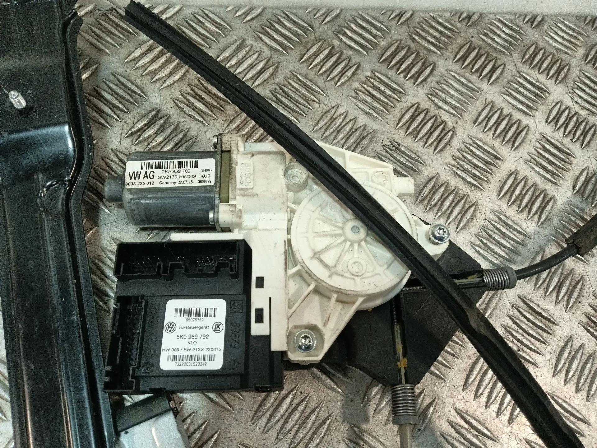 Elevalunas Delantero Derecho para Volkswagen Caddy Iv Monospace (Sab, Saj)