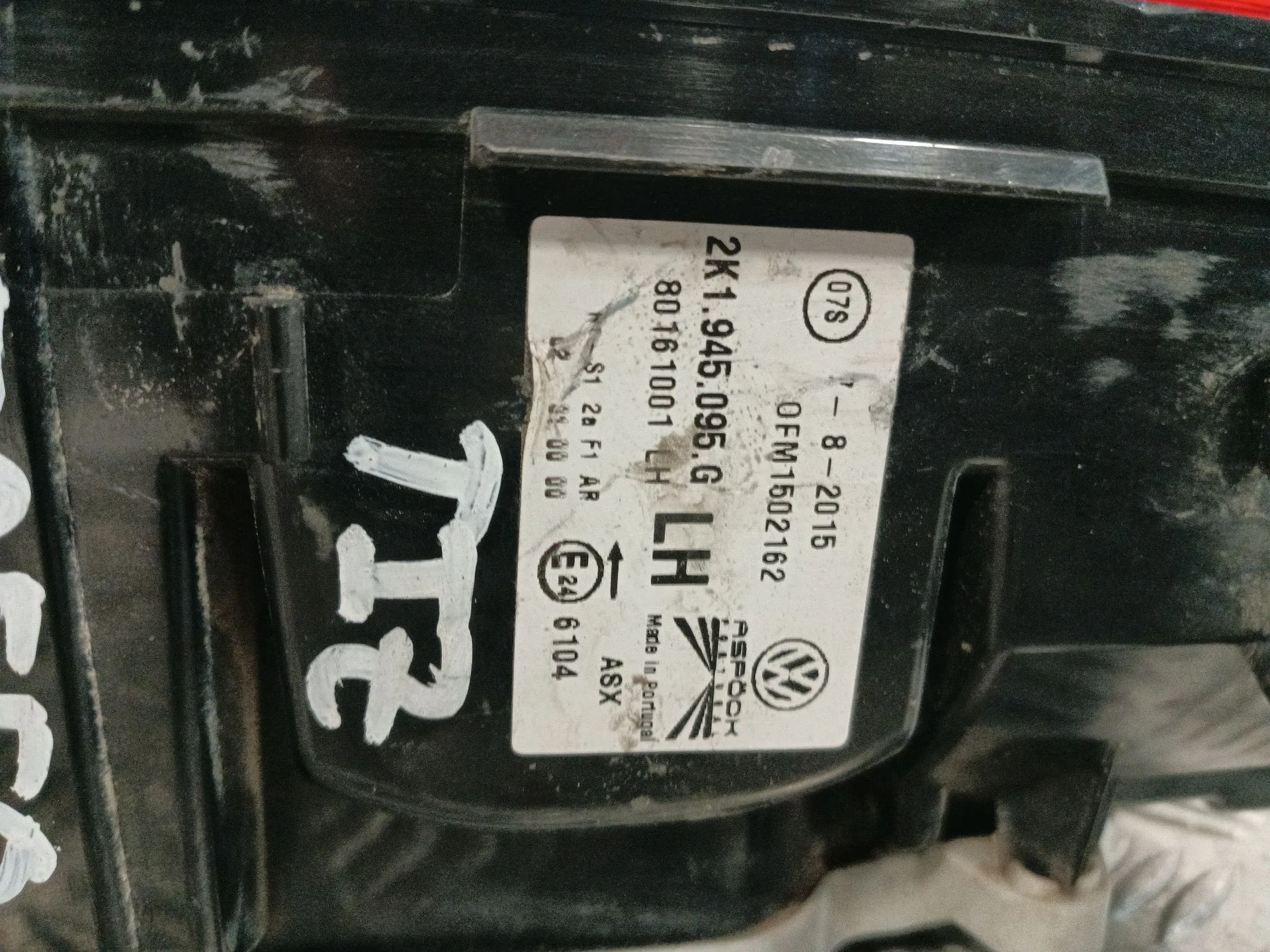 Piloto Trasero Izquierdo para Volkswagen Caddy Iv Monospace (Sab, Saj)