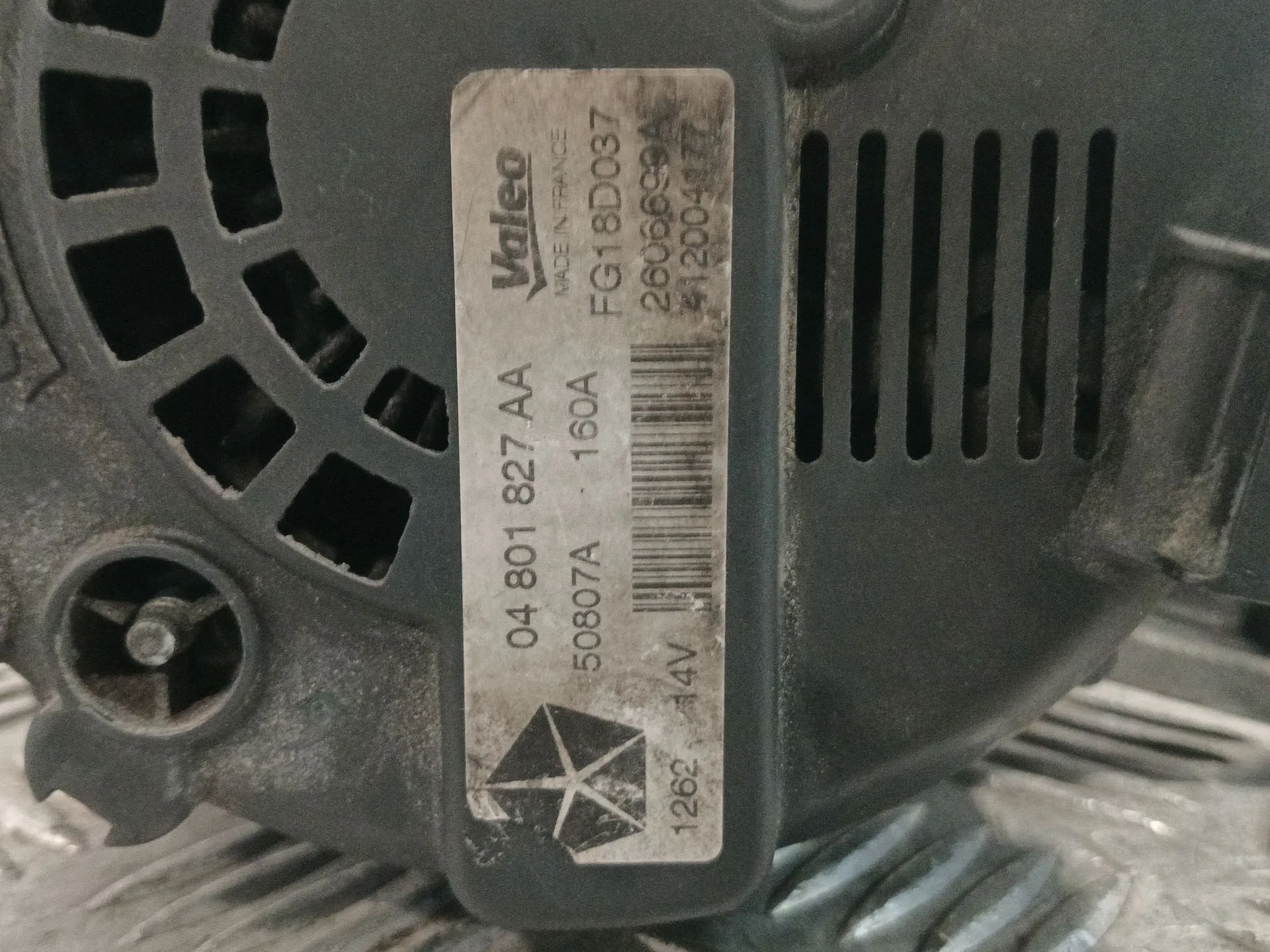 Alternador para Jeep Compass (Mk49)