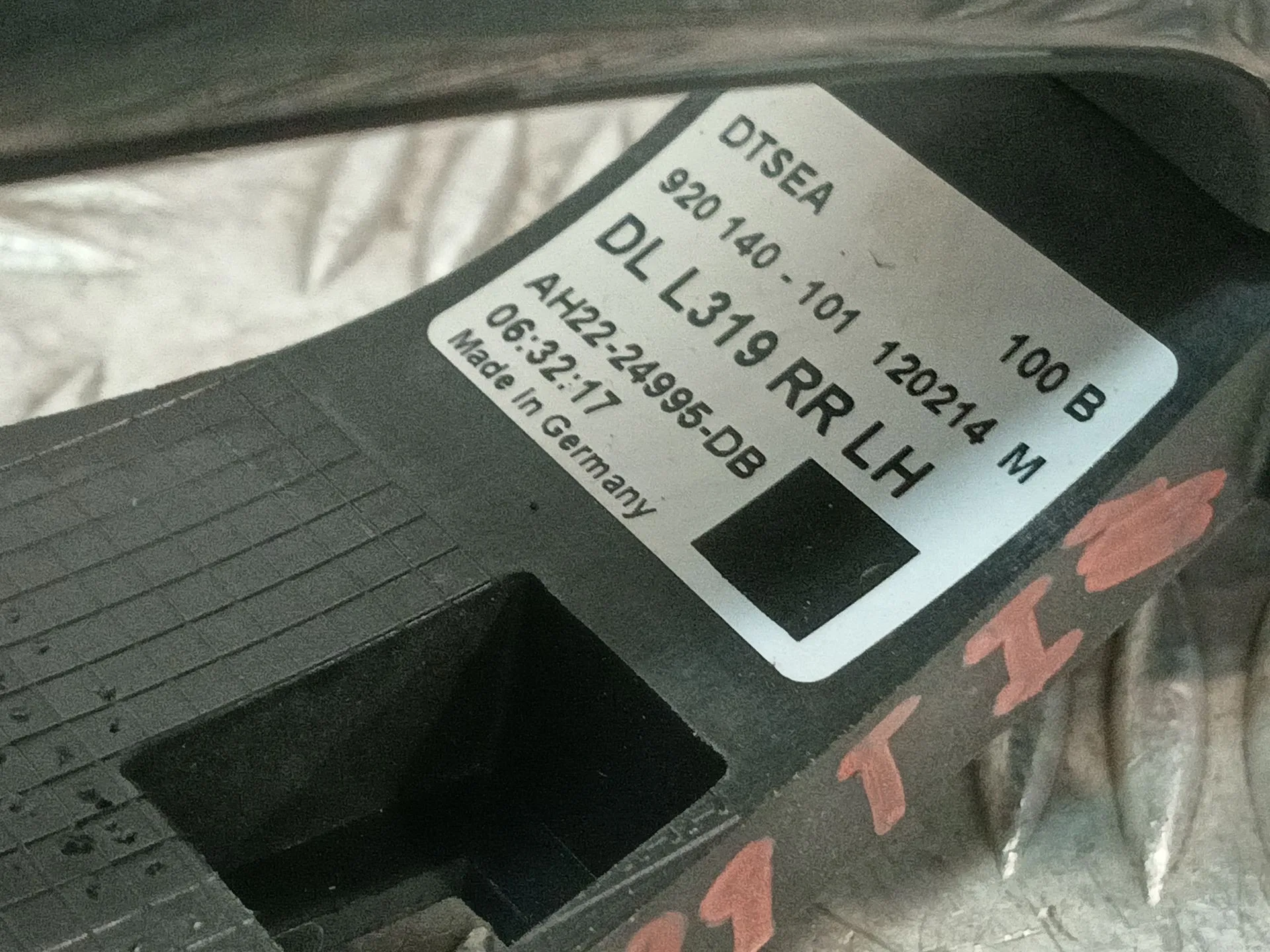 Maneta Exterior Trasera Izquierda para Land Rover Discovery Iv (L319)