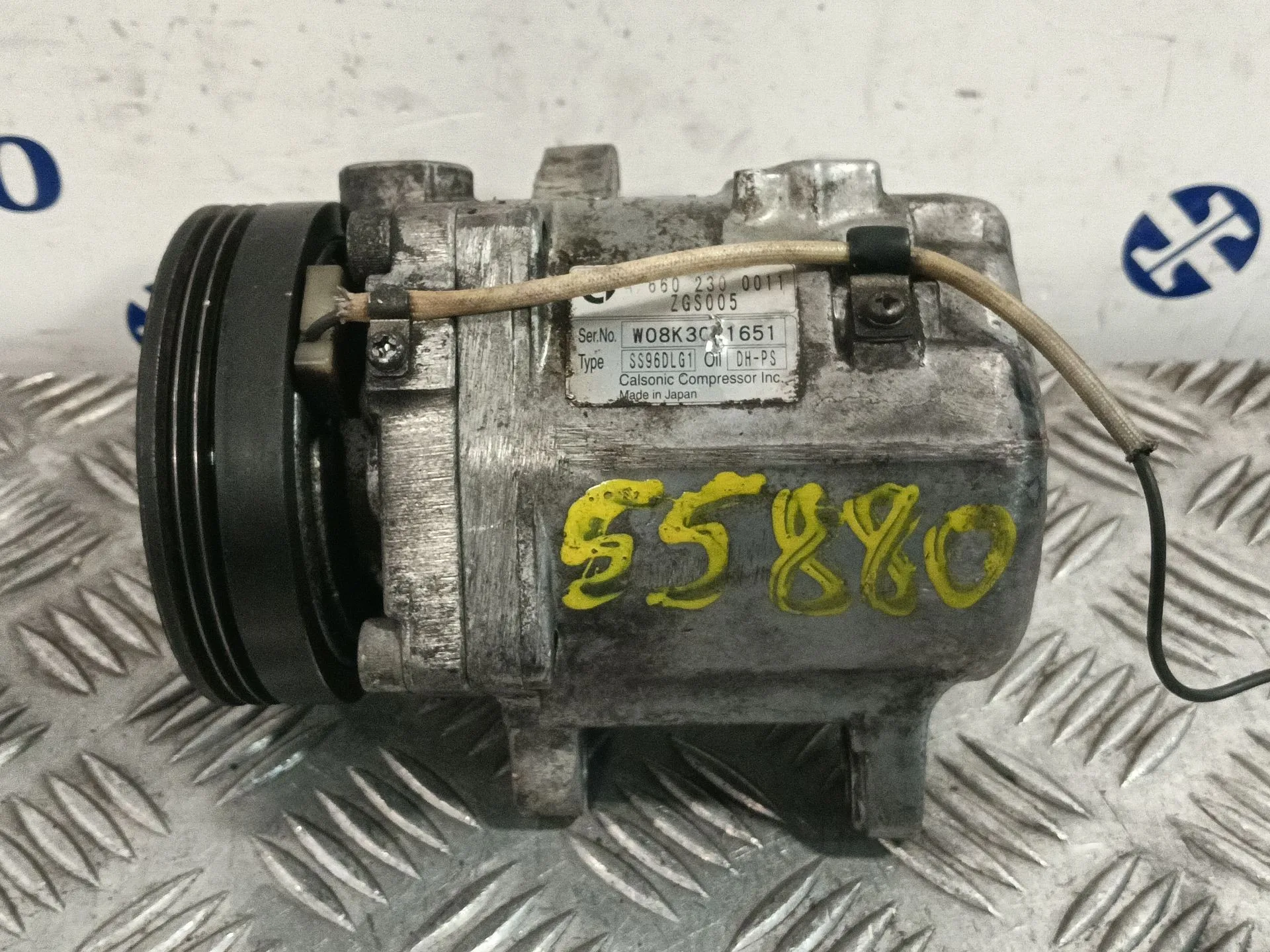 Compresor Aire Acondicionado para Smart Fortwo Coupe