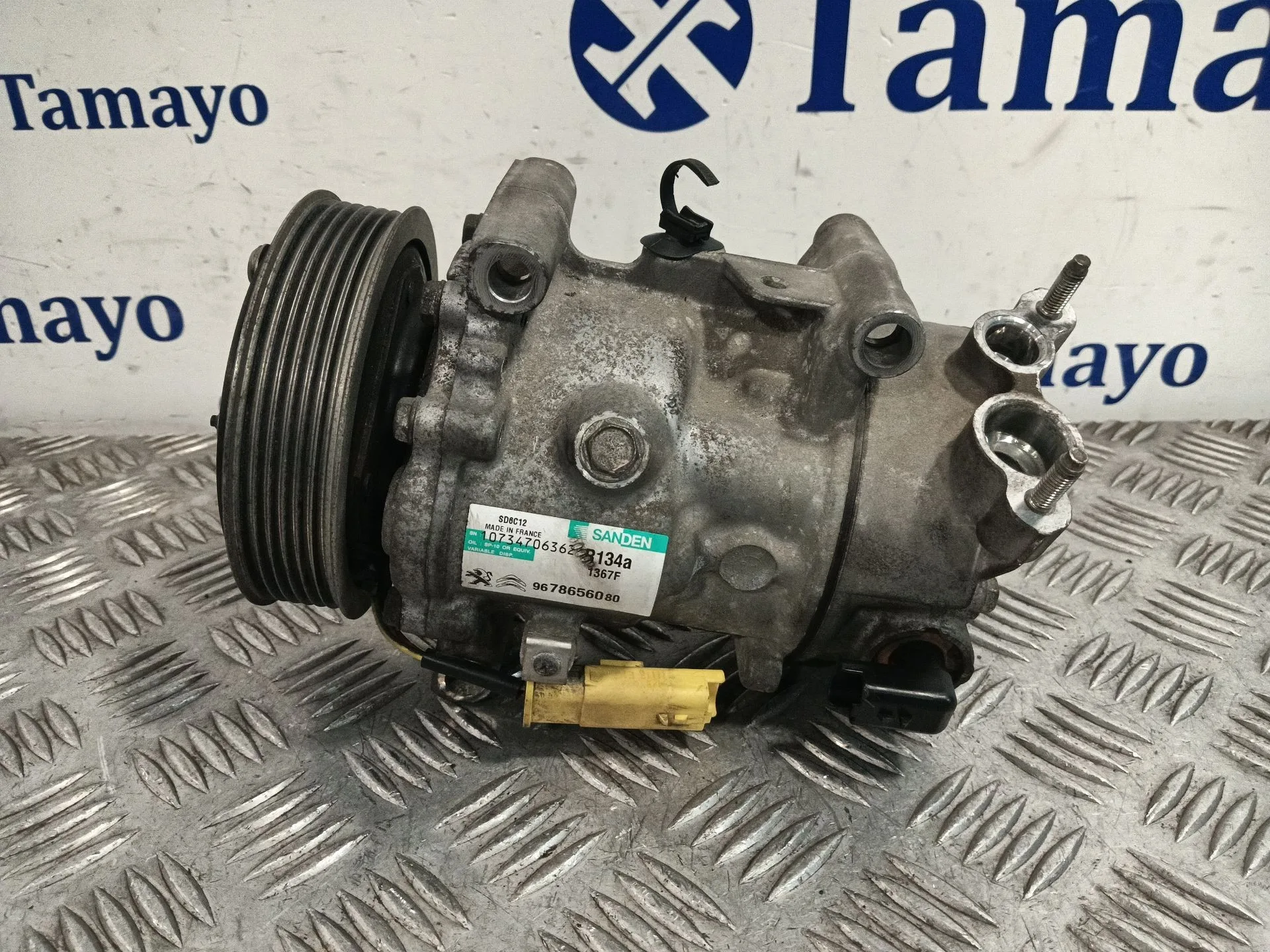 Compresor Aire Acondicionado para Peugeot 207