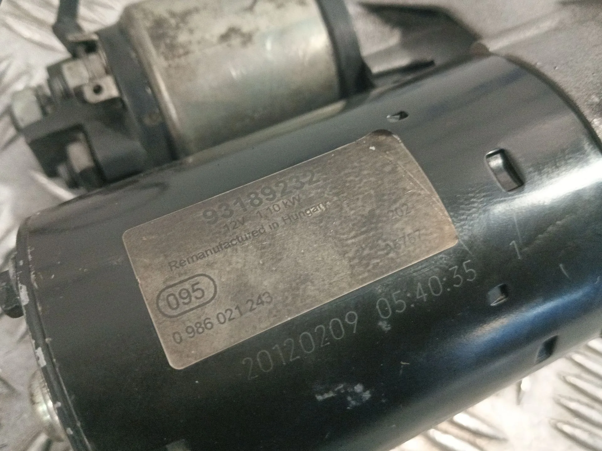 Motor Arranque para Opel Corsa C