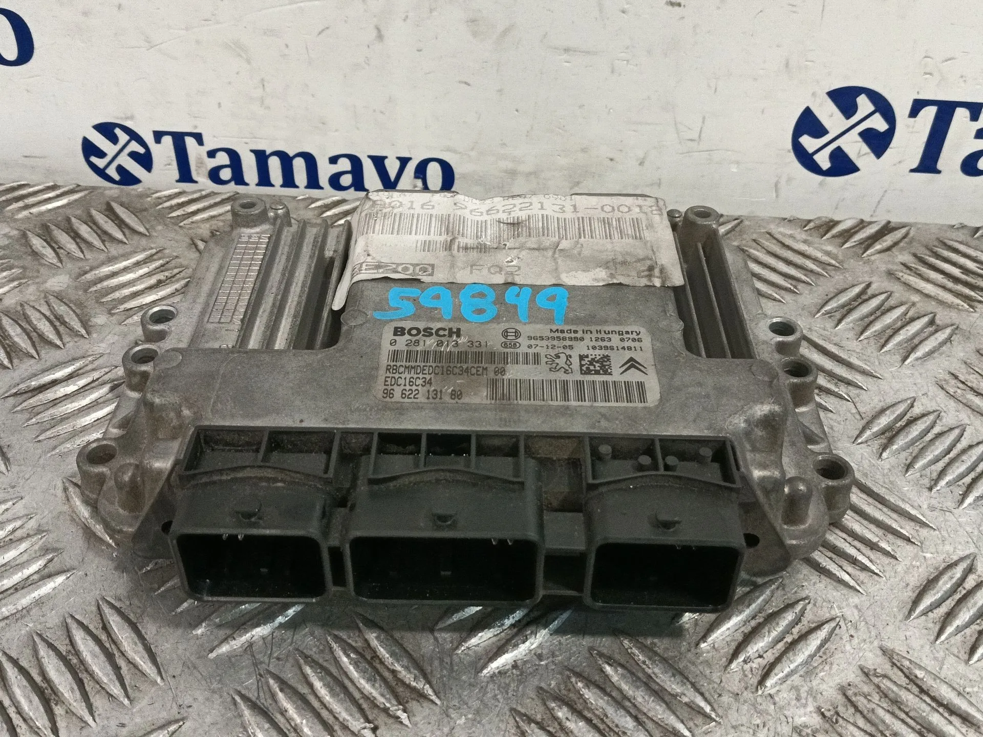 Centralita Motor Uce para Peugeot 207/207+ (Wa_, Wc_)