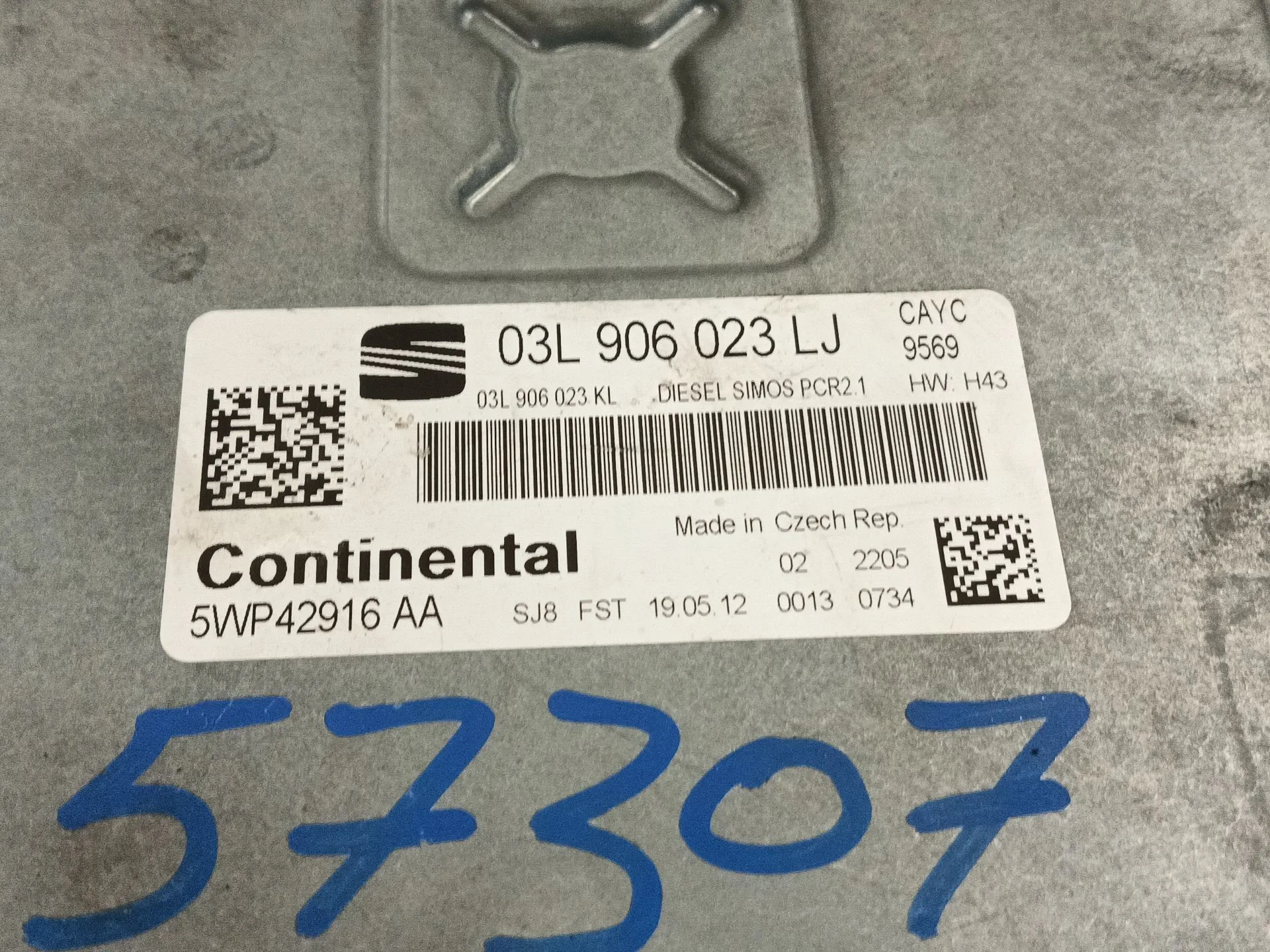 Centralita Motor Uce para Seat Altea (5P1)