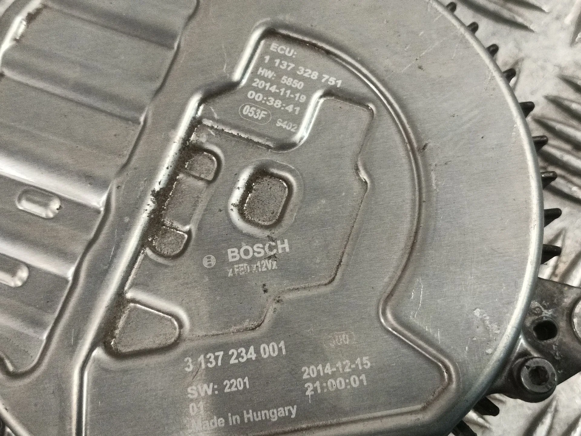Electroventilador para Mercedes-Benz Clase C (W205)