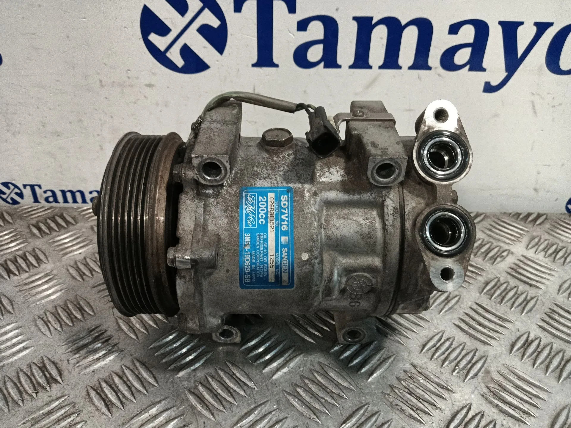 Compresor Aire Acondicionado para Mazda 3 Berlina (Bk)