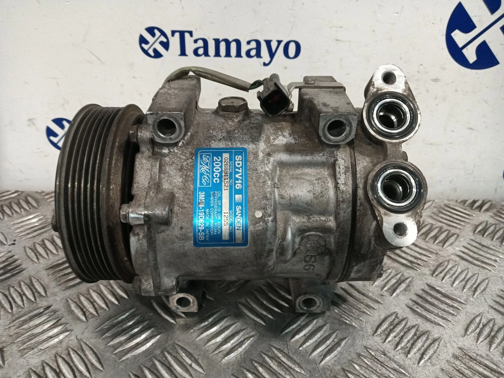 Compresor Aire Acondicionado para Mazda 3 Berlina (Bk)