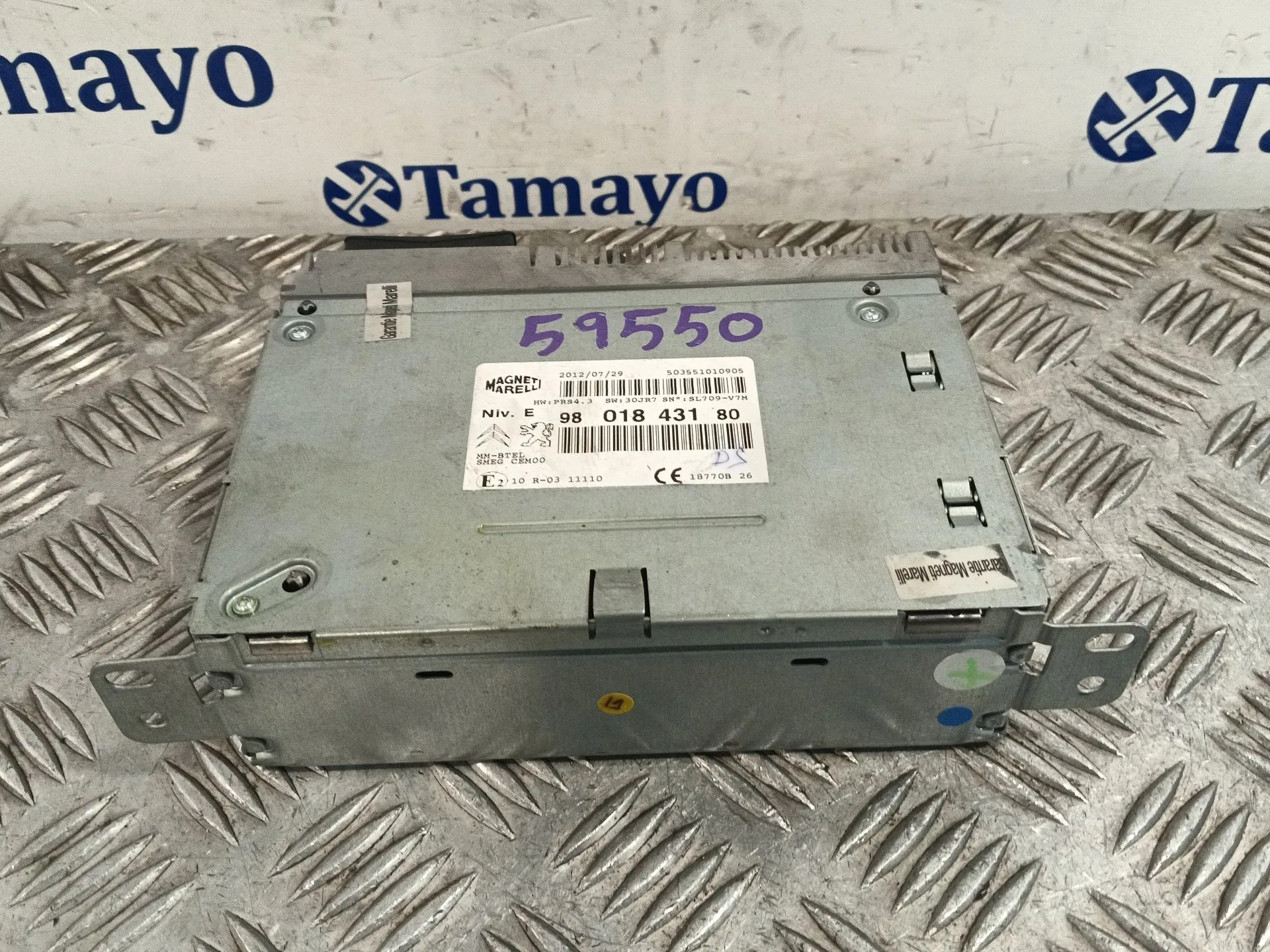 Sistema Audio / Radio Cd para Peugeot 208 I (Ca_, Cc_)