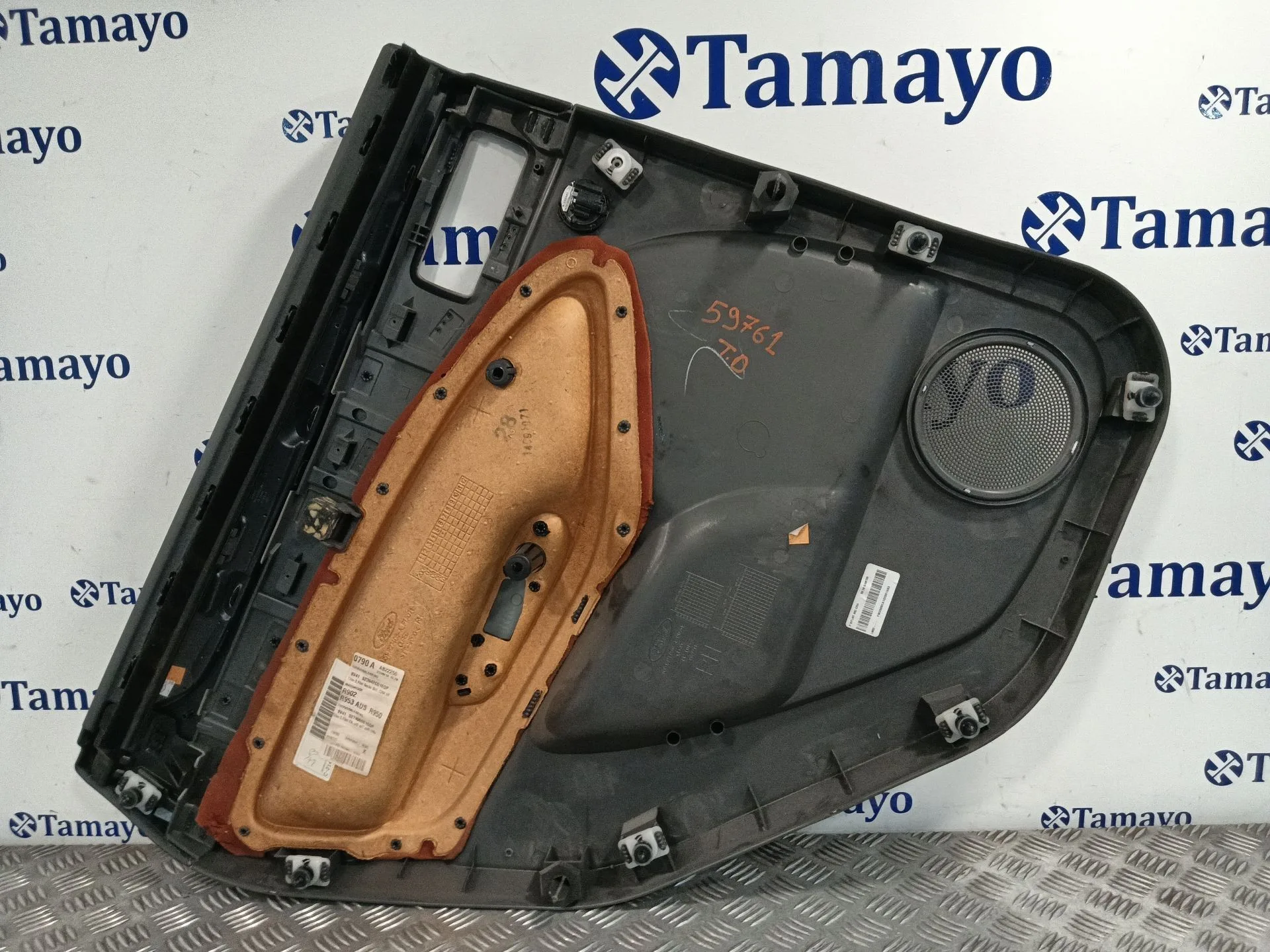 Guarnecido Puerta Trasera Derecha para Ford Kuga I