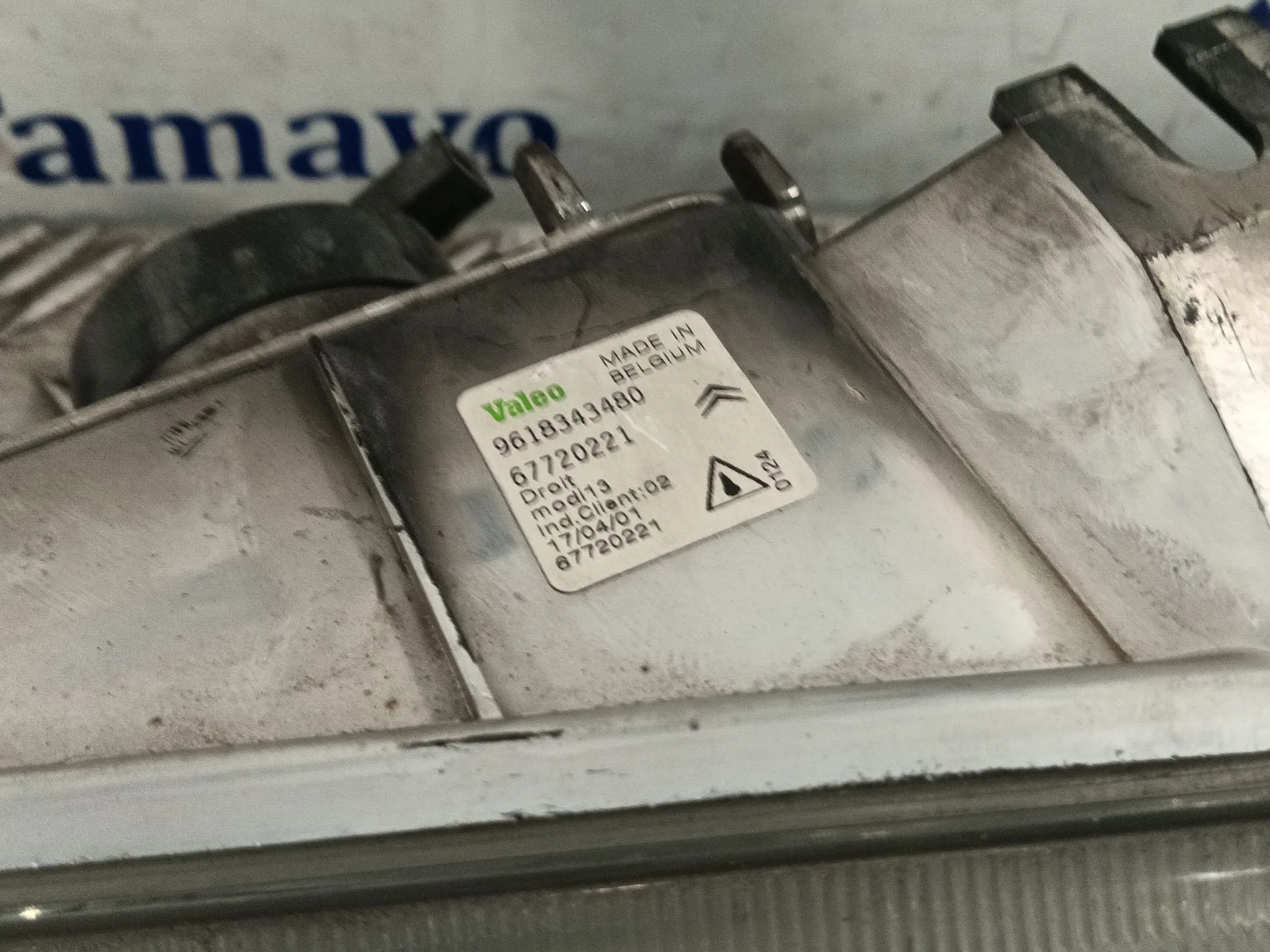 Faro Antiniebla Derecho para Citroën Saxo (S0, S1)