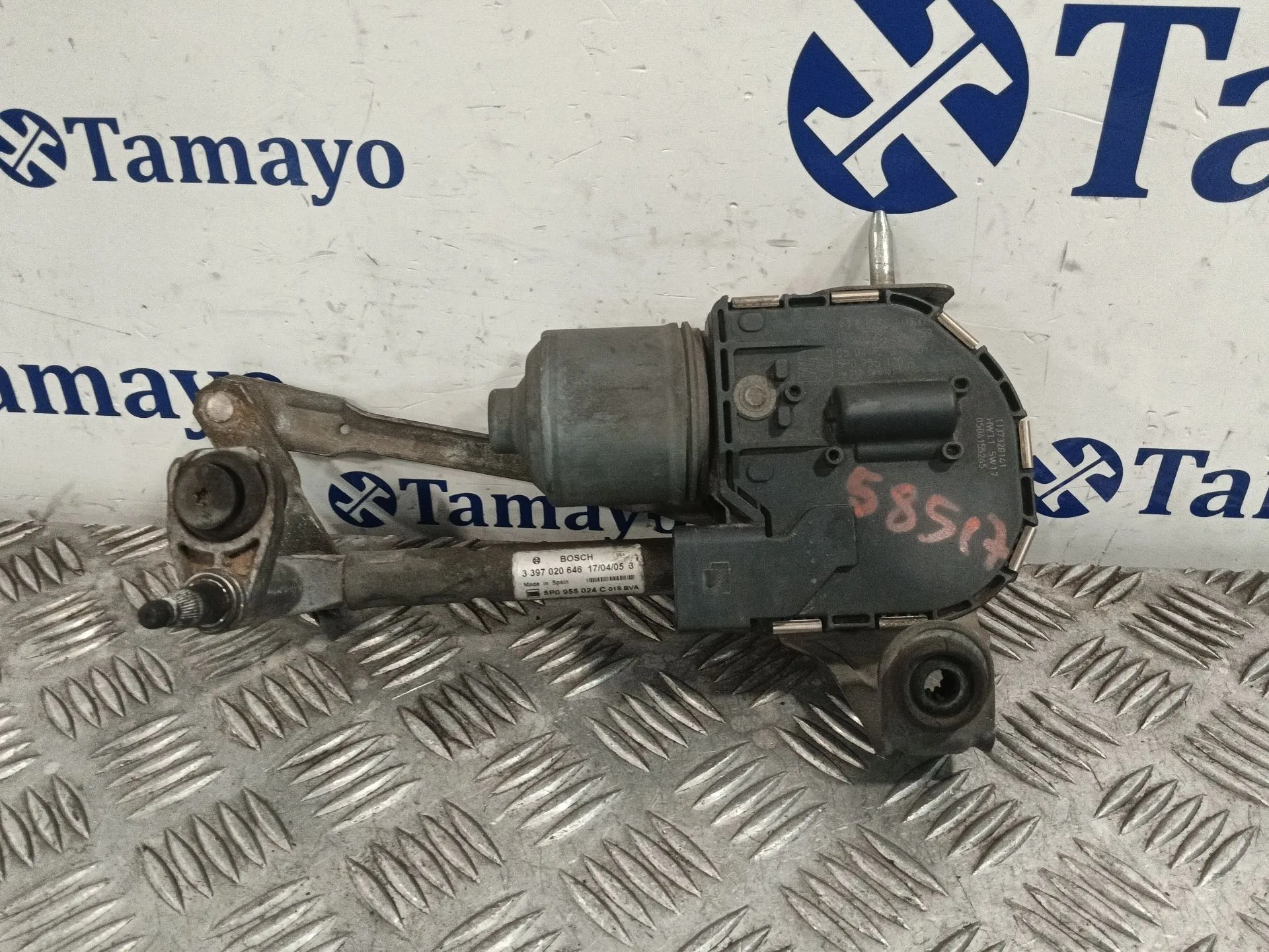 Motor Limpia Delantero para Seat Toledo (5P2)