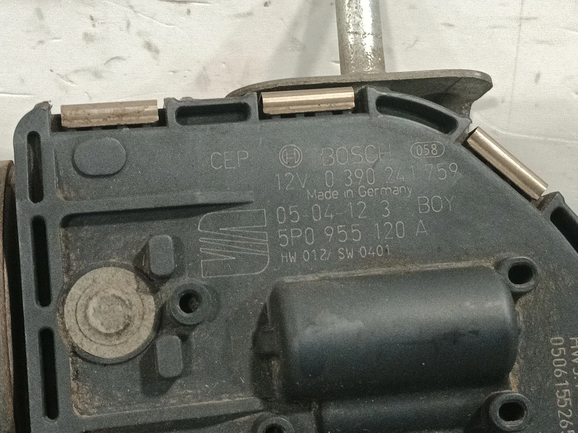 Motor Limpia Delantero para Seat Toledo (5P2)
