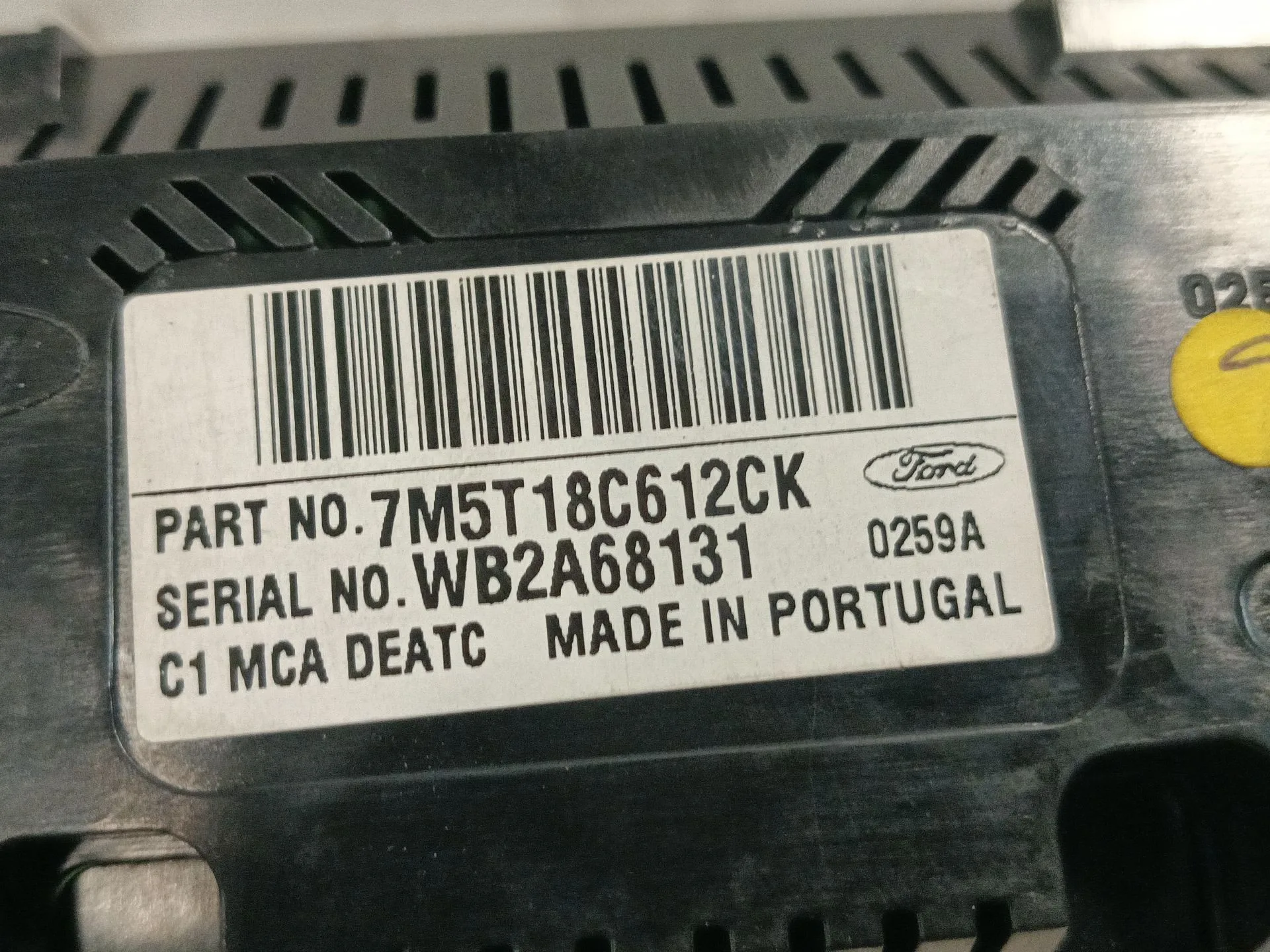 Mando Climatizador para Ford Kuga I