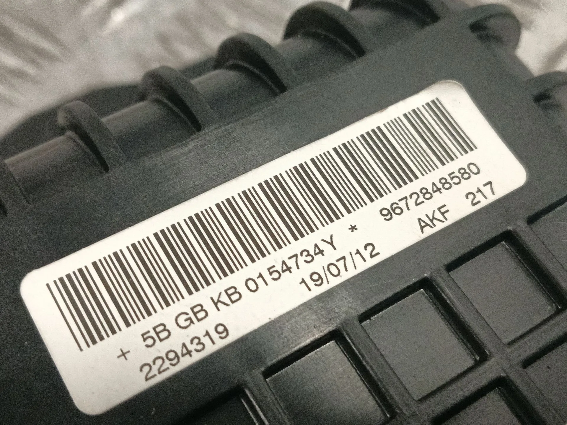 Airbag Delantero Derecho para Peugeot 208 I (Ca_, Cc_)