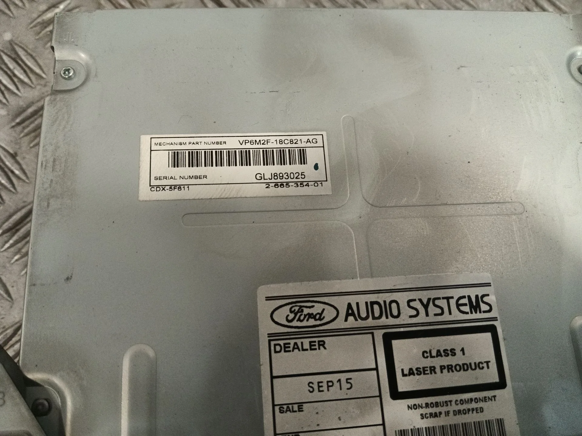 Sistema Audio / Radio Cd para Ford Kuga I