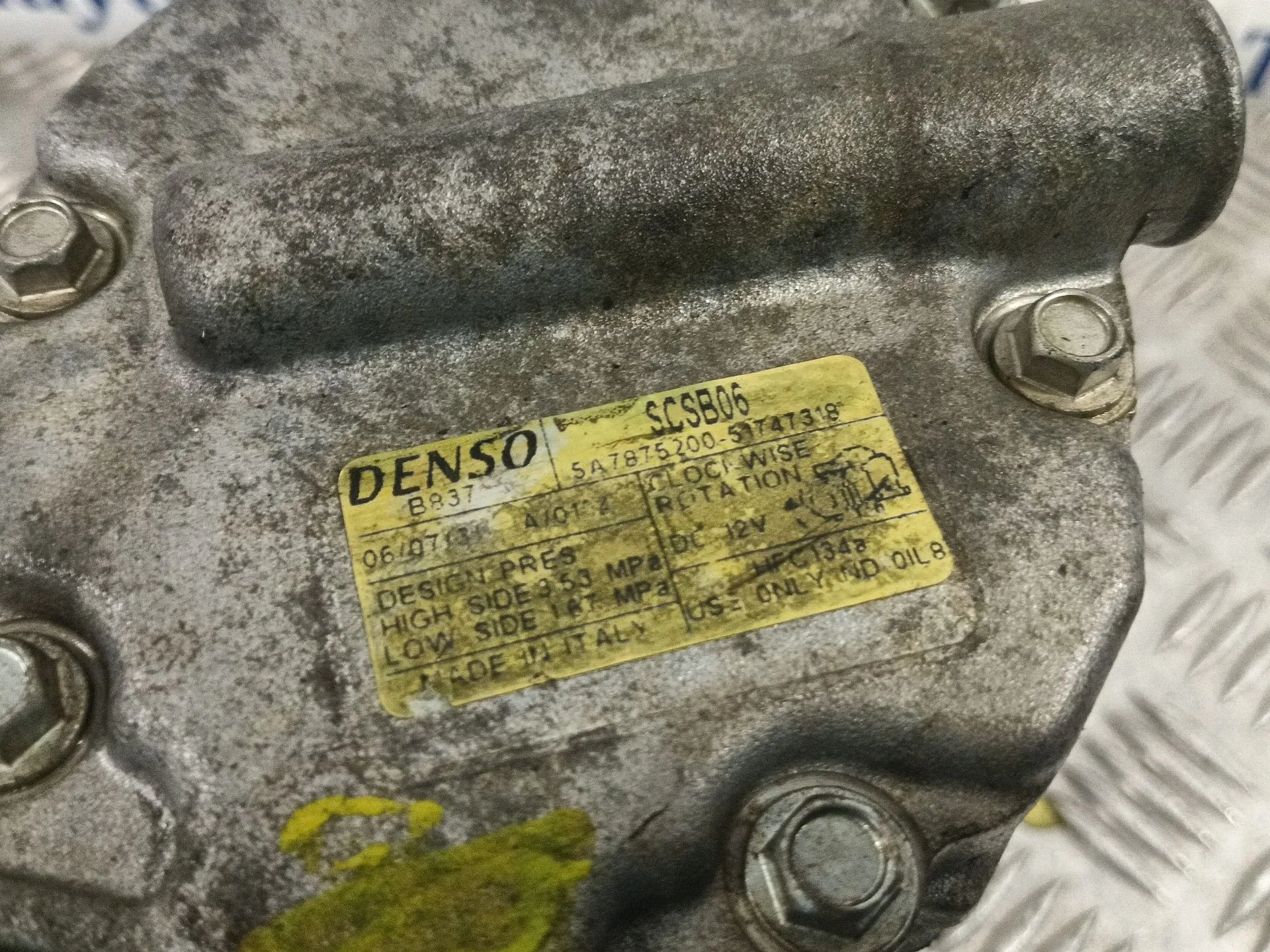 Compresor Aire Acondicionado para Fiat Punto Berlina (188)