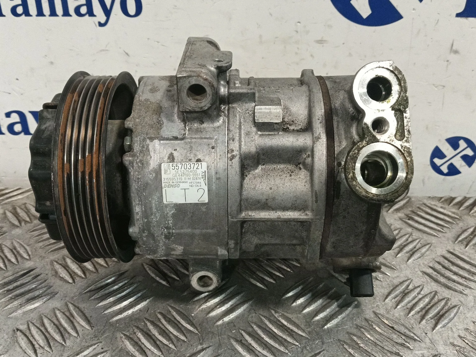 Compresor Aire Acondicionado para Opel Corsa D (S07)