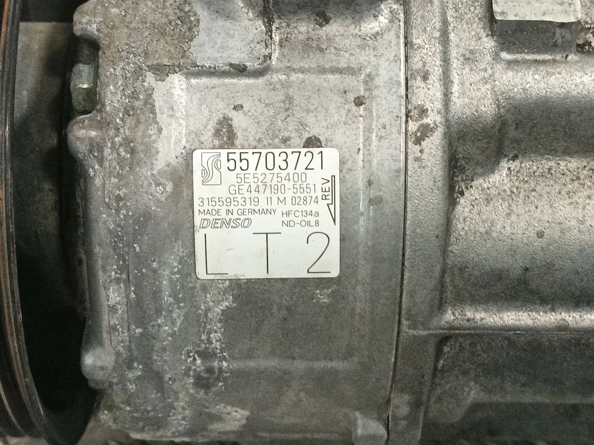Compresor Aire Acondicionado para Opel Corsa D (S07)