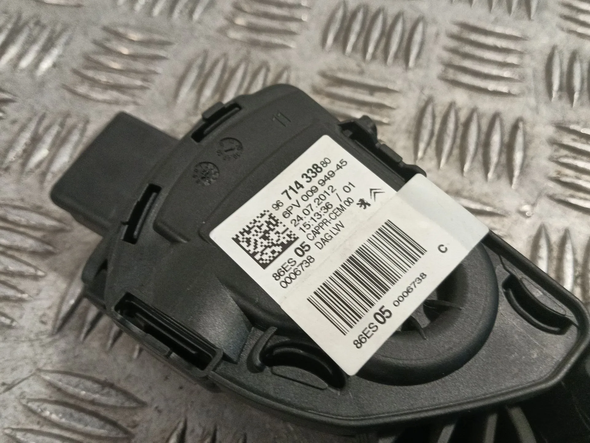 Potenciometro Acelerador para Peugeot 208 I (Ca_, Cc_)