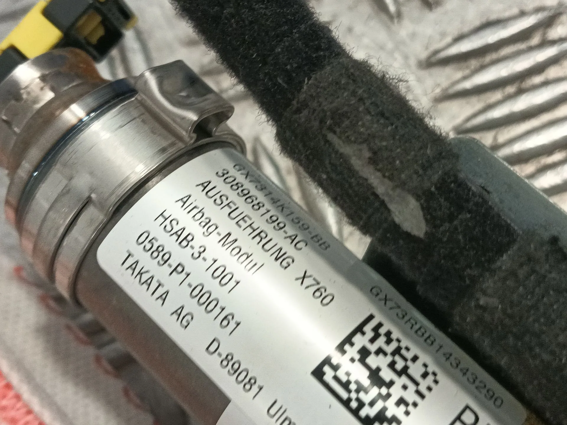 Airbag Cortina Delantero Derecho para Jaguar Xe (X760)