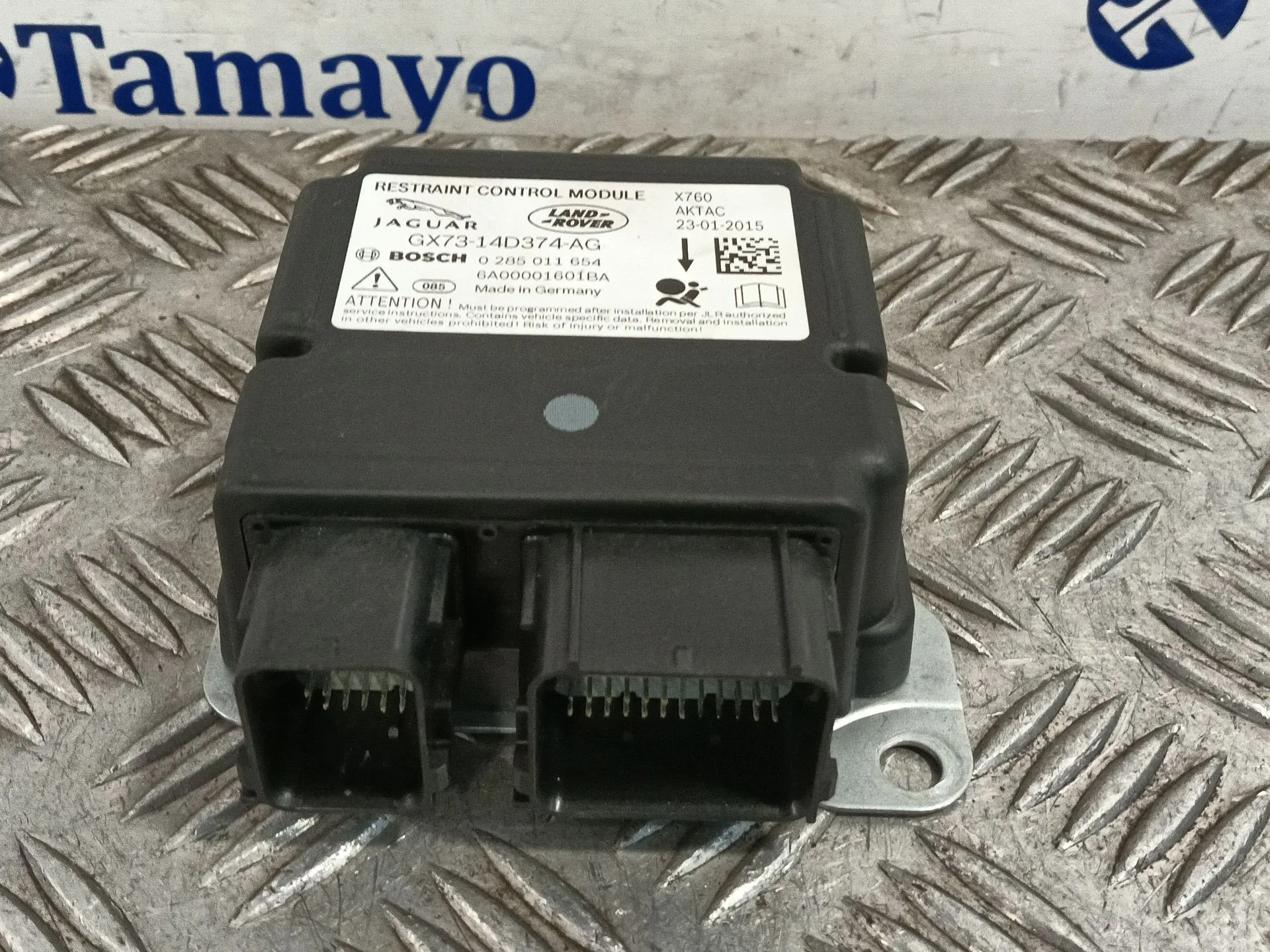 Centralita Airbag para Jaguar Xe (X760)