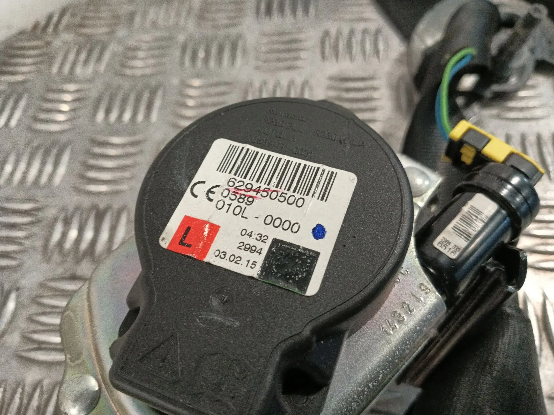Cinturon Seguridad Delantero Izquierdo para Jaguar Xe (X760)