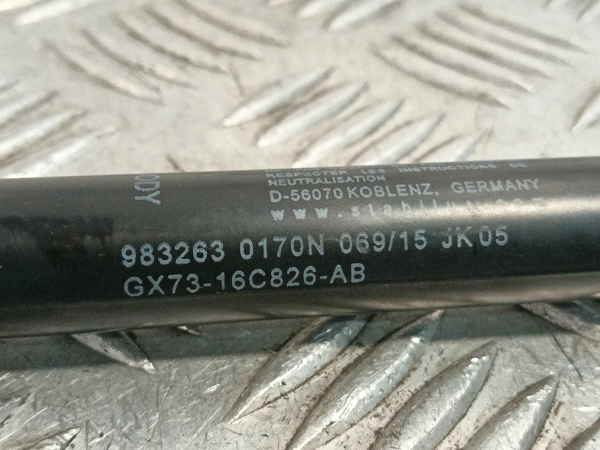 Amortiguadores Capo para Jaguar Xe (X760)