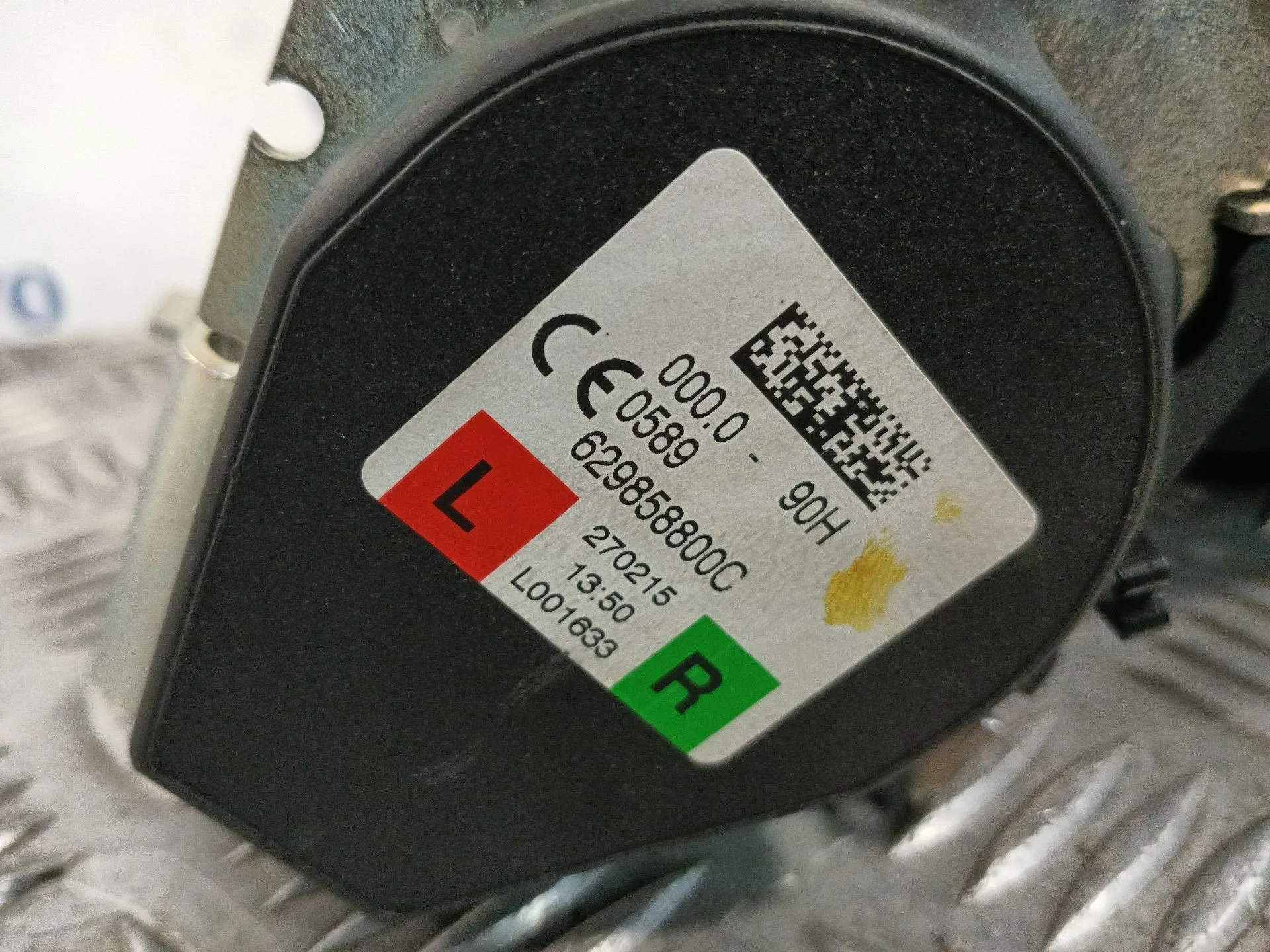 Cinturon Seguridad Trasero Izquierdo para Jaguar Xe (X760)
