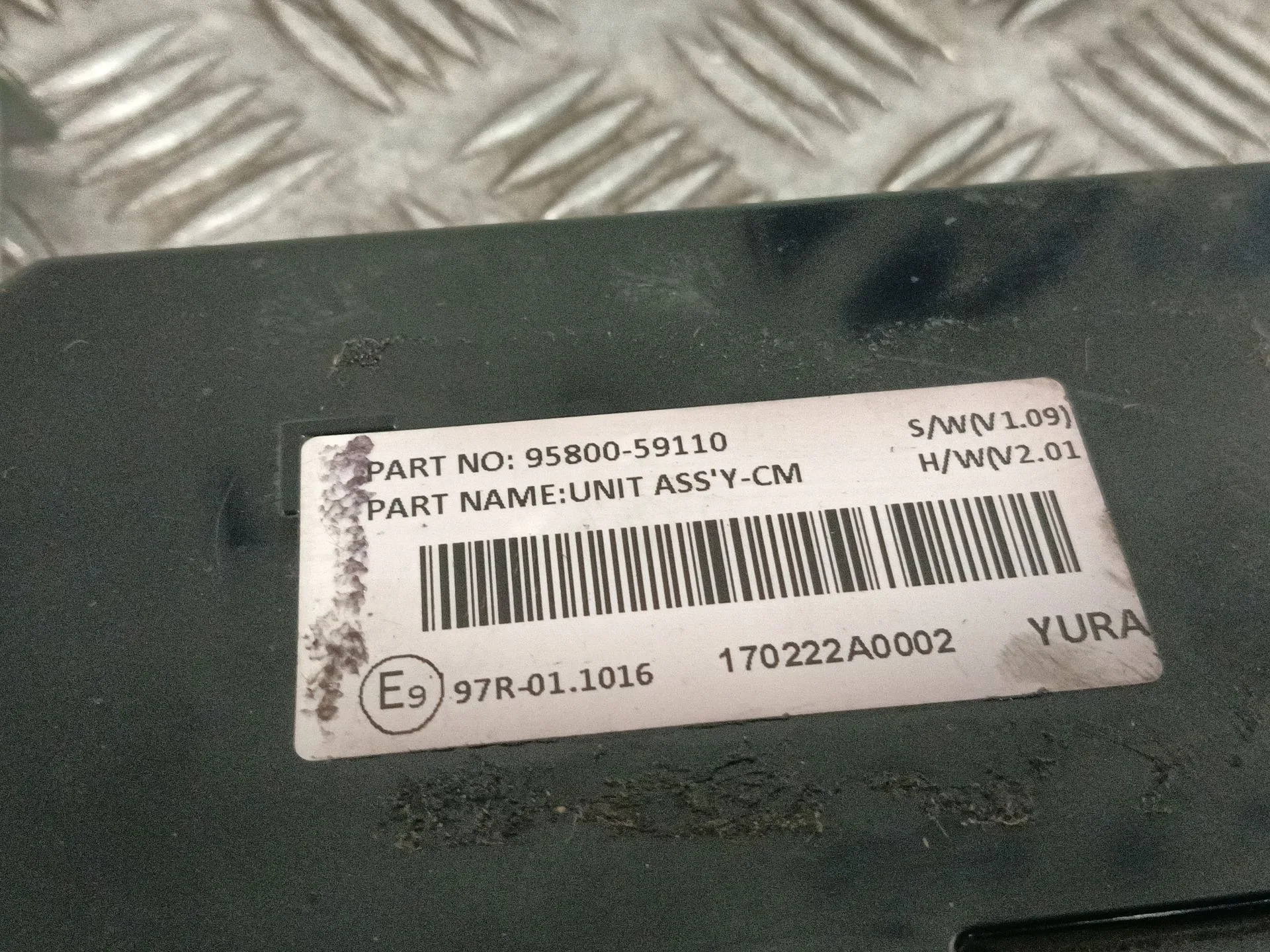 Modulo Electronico para Hyundai H350 Furgoneta
